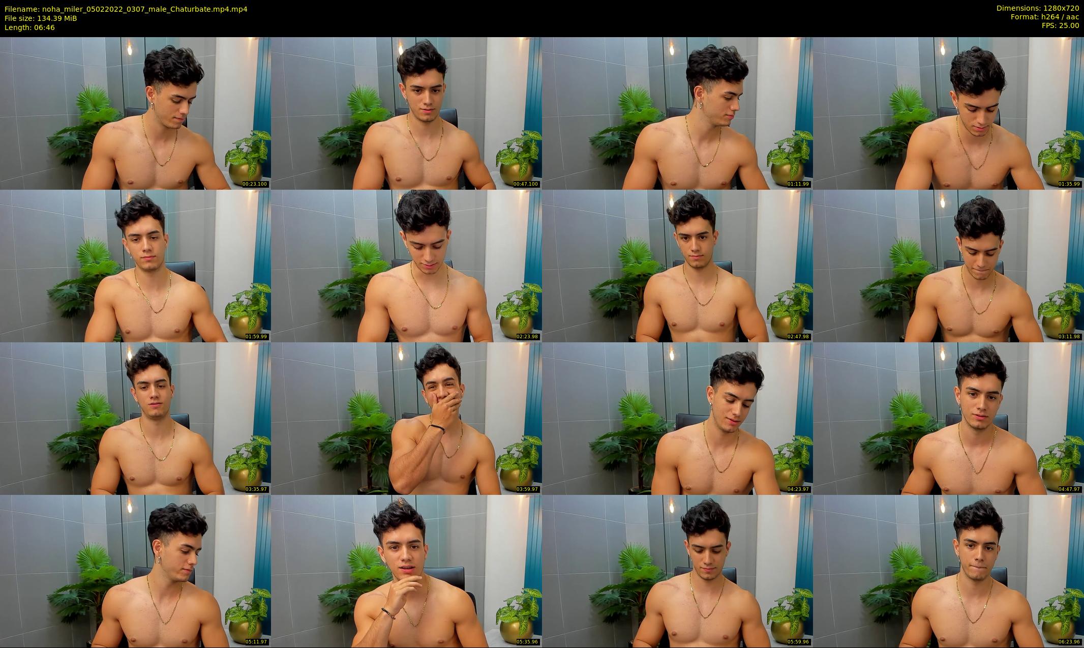 noha_miler — 7 minute Chaturbate male cam show recording, 720p, Feb 5, 2022