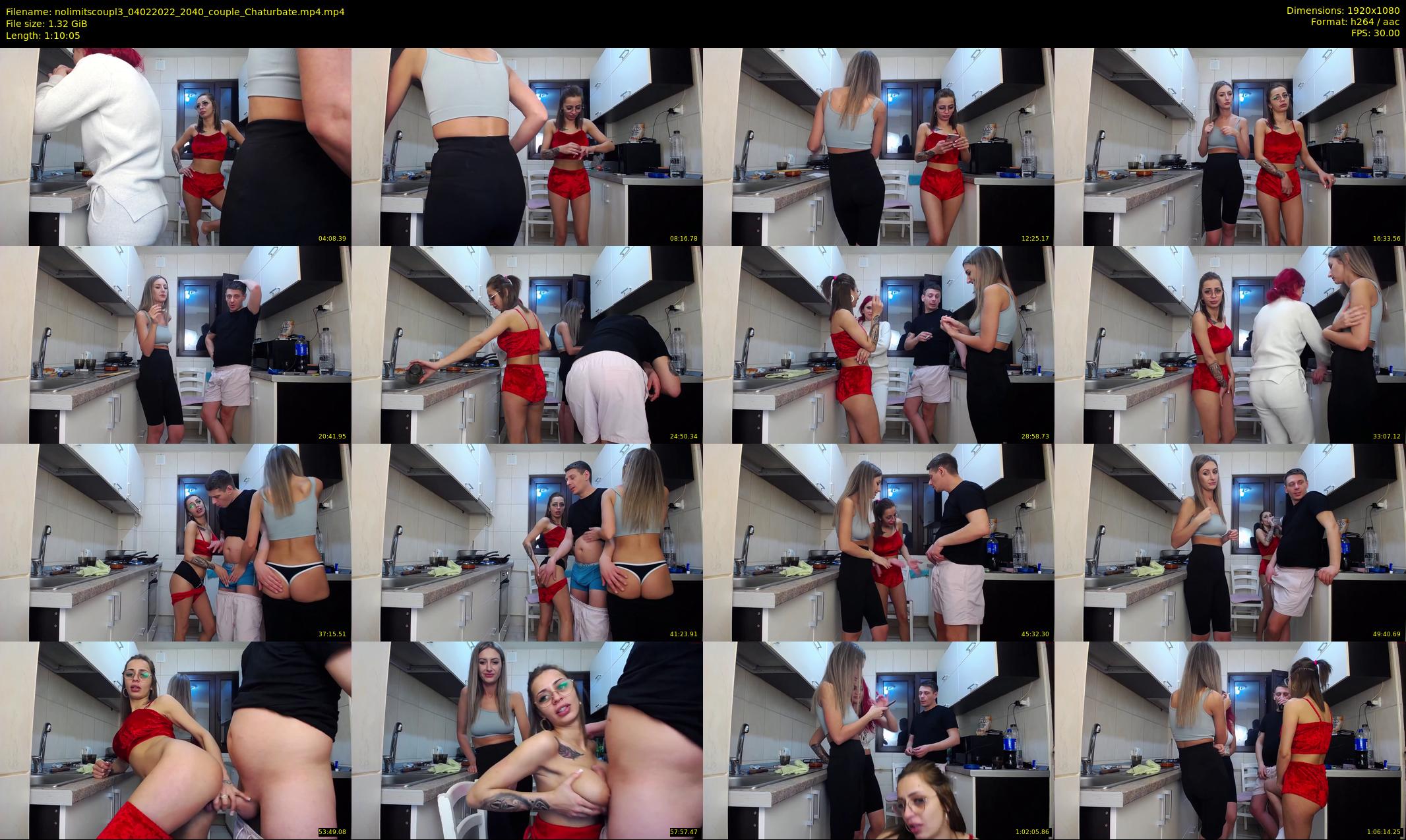 nolimitscoupl3 — 71 minute Chaturbate couple cam show recording, 1080p, Feb 4, 2022