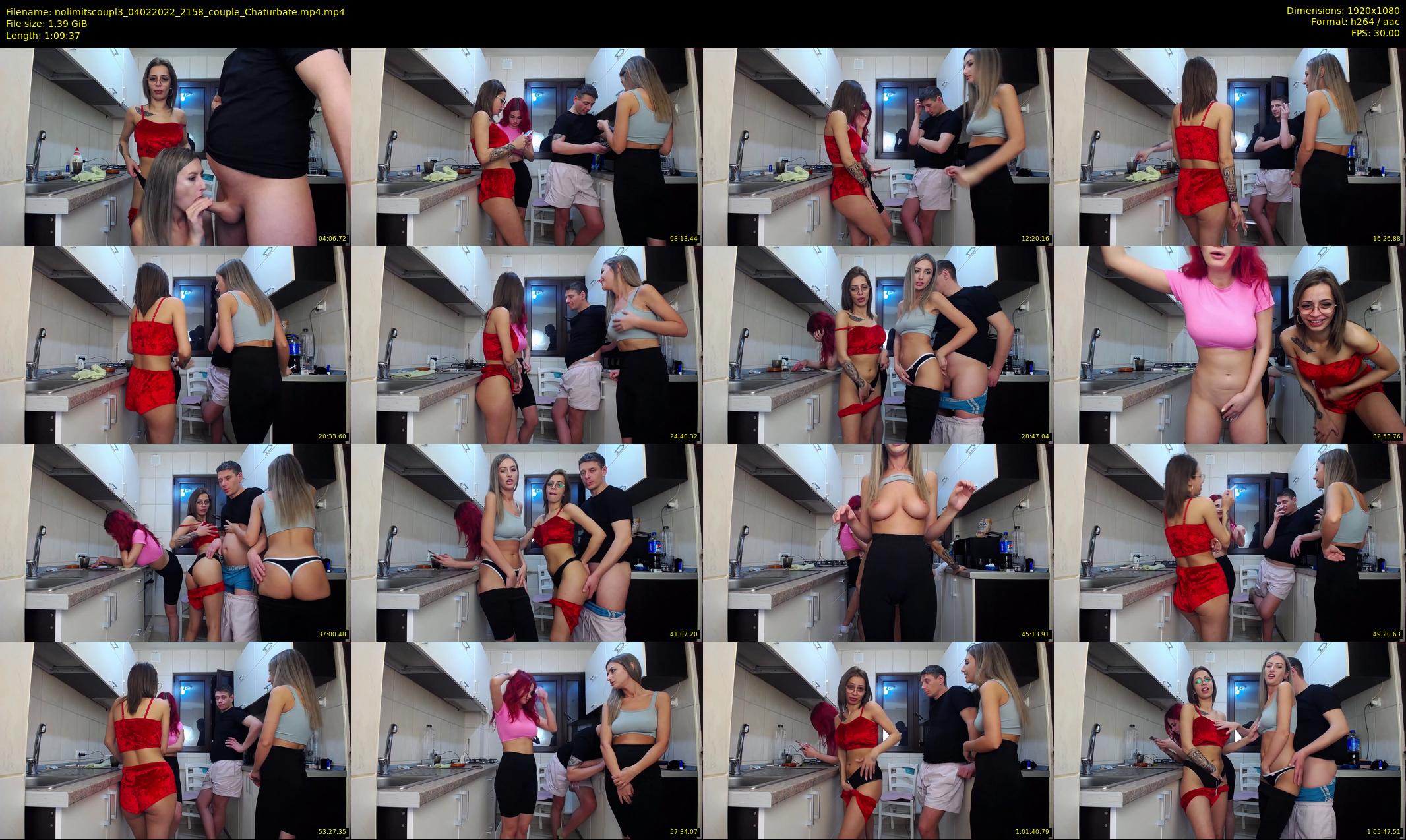 nolimitscoupl3 — 70 minute Chaturbate couple cam show recording, 1080p, Feb 4, 2022