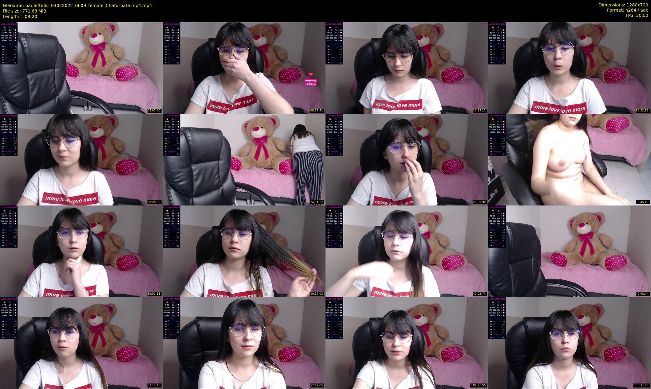 paulette65 — 70 minute Chaturbate female cam show recording, 720p, Feb 4, 2022