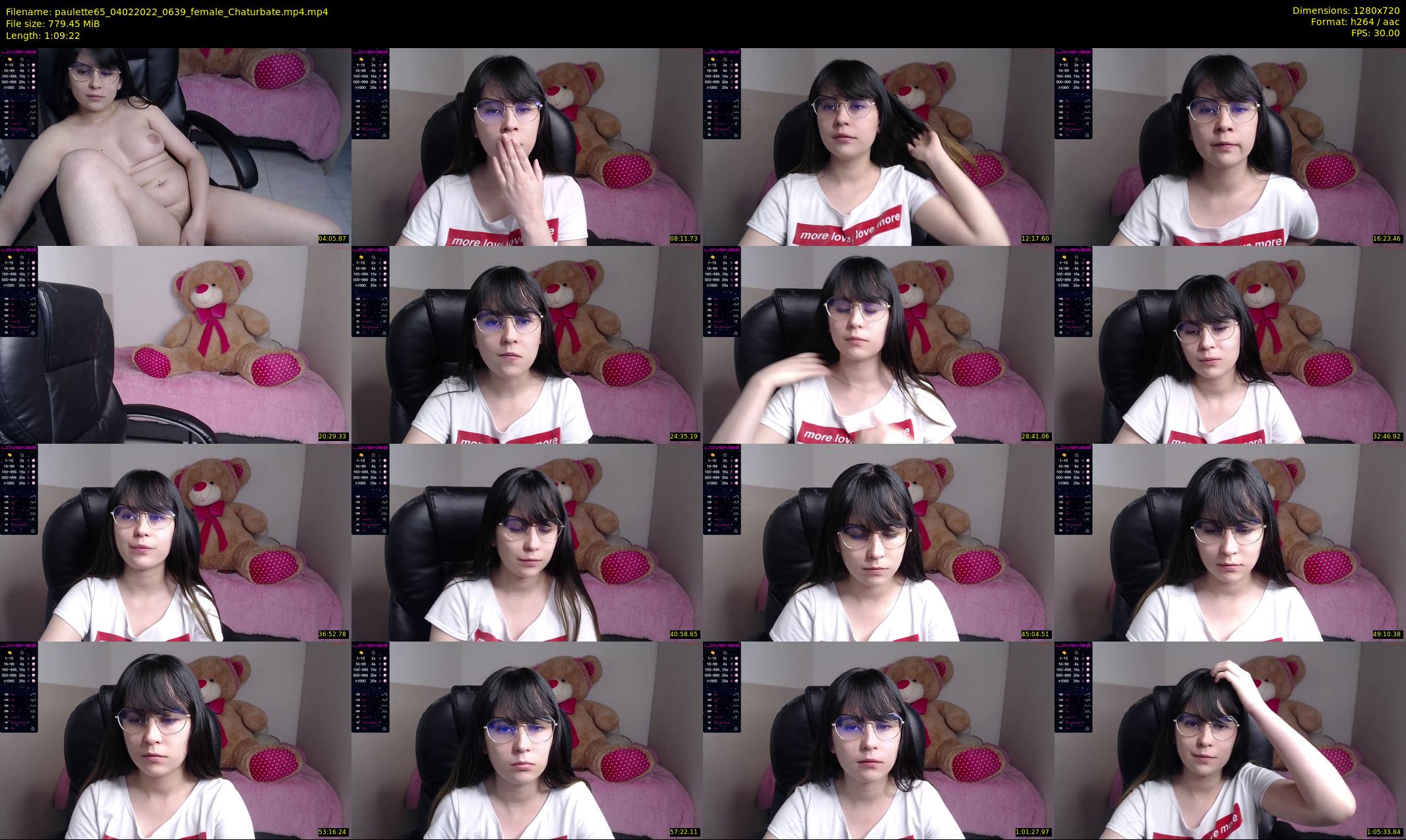 paulette65 — 70 minute Chaturbate female cam show recording, 720p, Feb 4, 2022