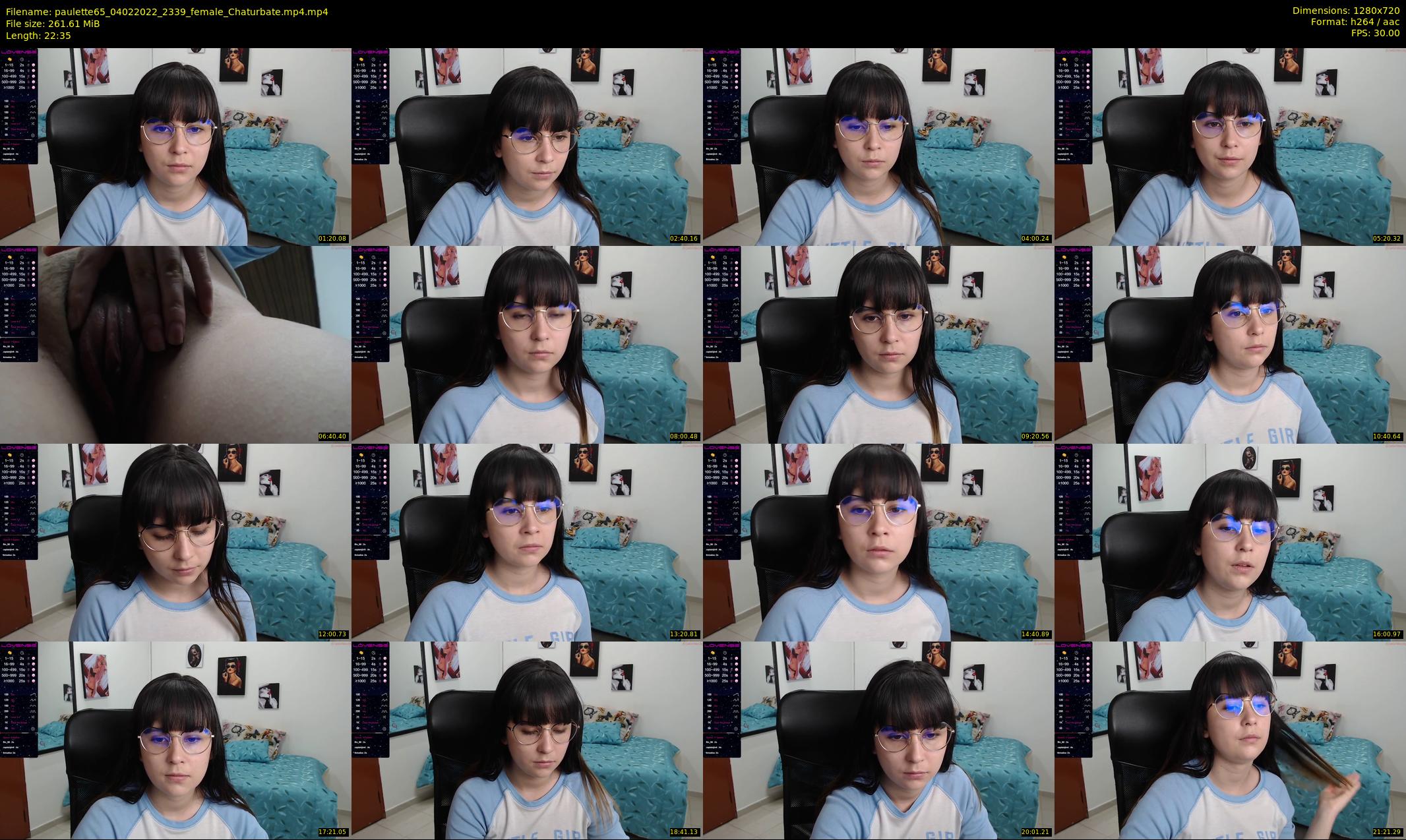 paulette65 — 23 minute Chaturbate female cam show recording, 720p, Feb 4, 2022