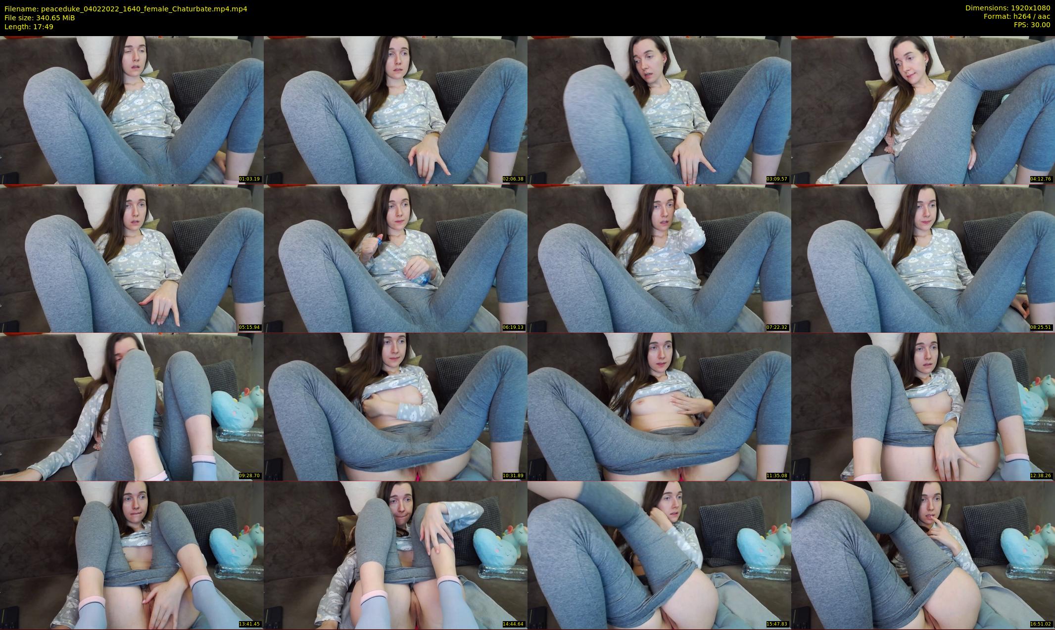 peaceduke — 18 minute Chaturbate female cam show recording, 1080p, Feb 4, 2022