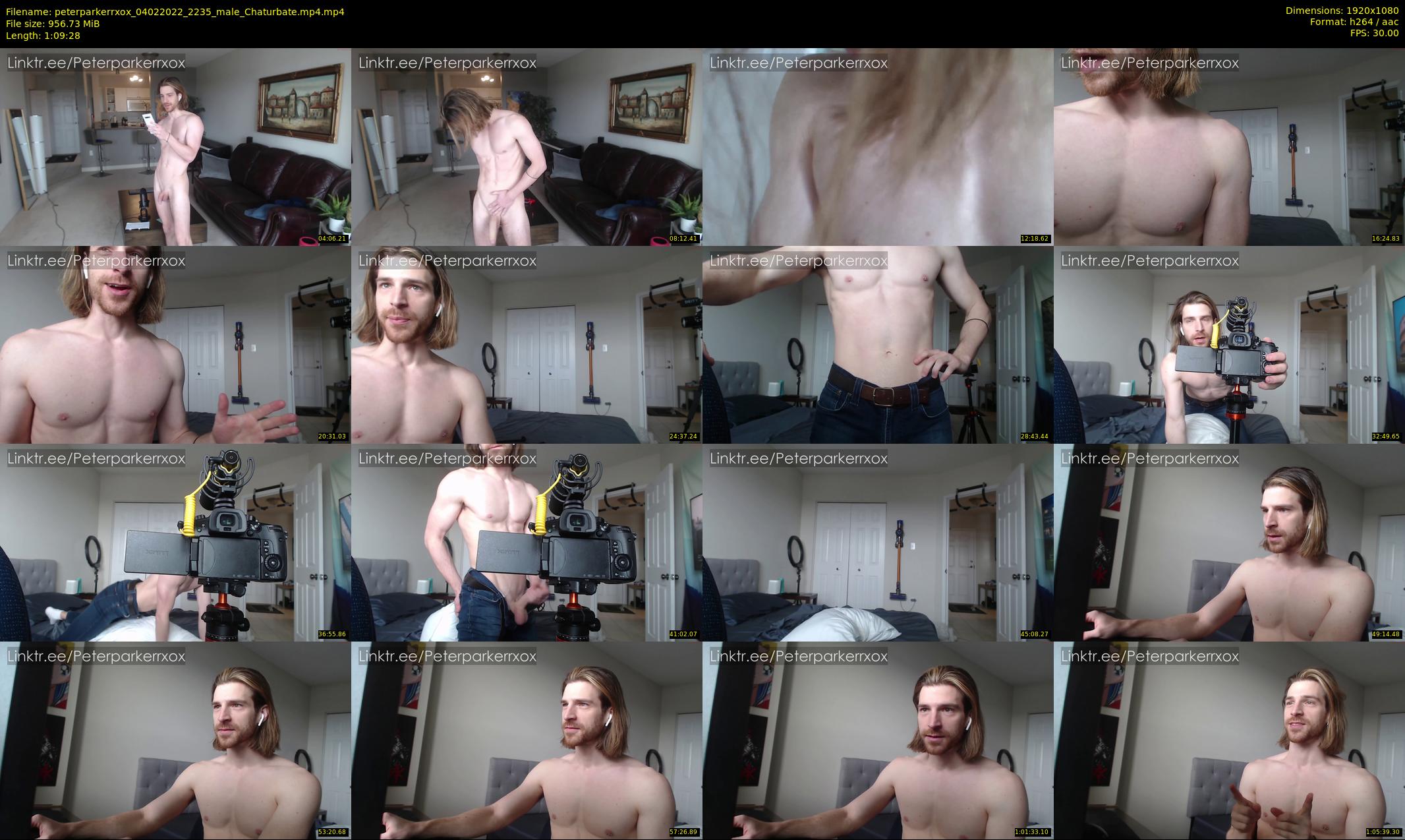 peterparkerrxox — 70 minute Chaturbate male cam show recording, 1080p, Feb 4, 2022