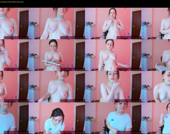 pink_hell — 8 minute Chaturbate female cam show recording, 1080p, Feb 4, 2022