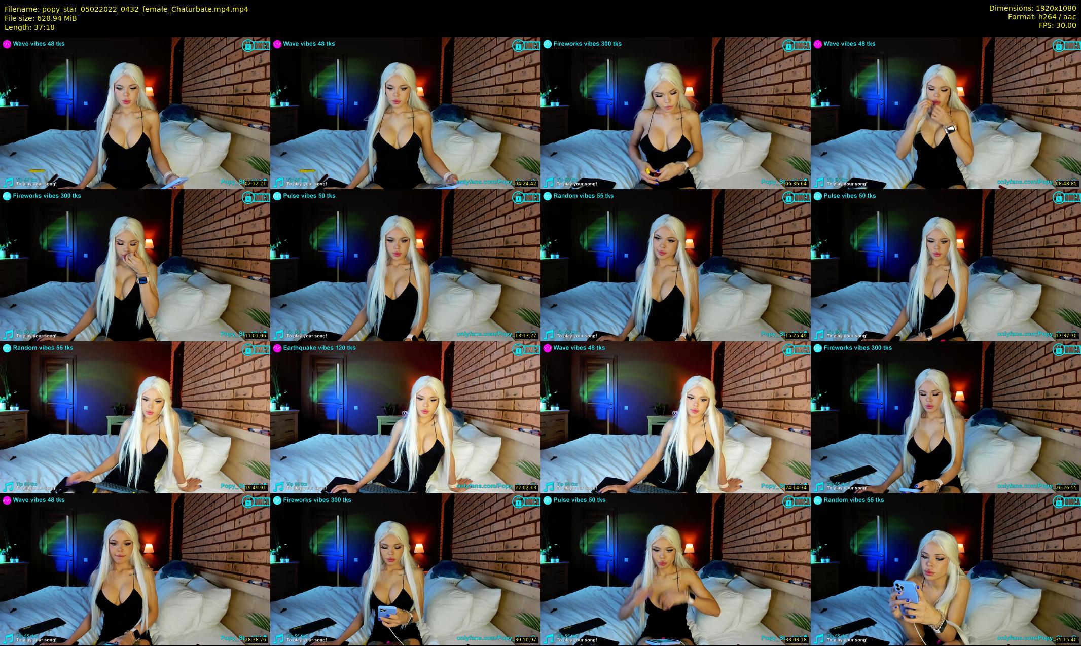 popy_star — 38 minute Chaturbate couple cam show recording, 1080p, Feb 5, 2022