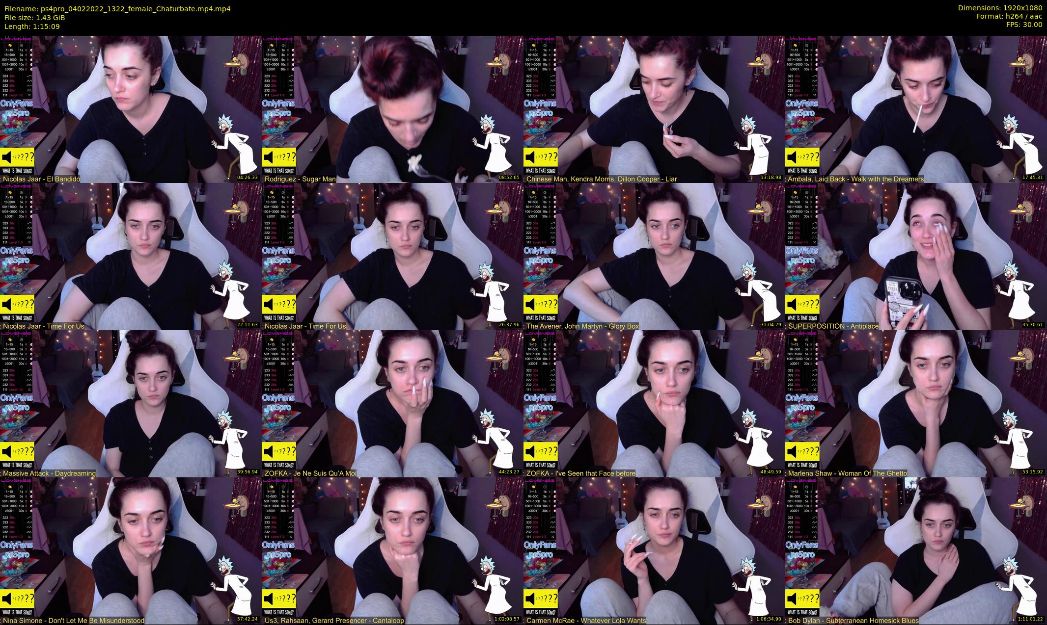 ps4pro — 76 minute Chaturbate female cam show recording, 1080p, Feb 4, 2022