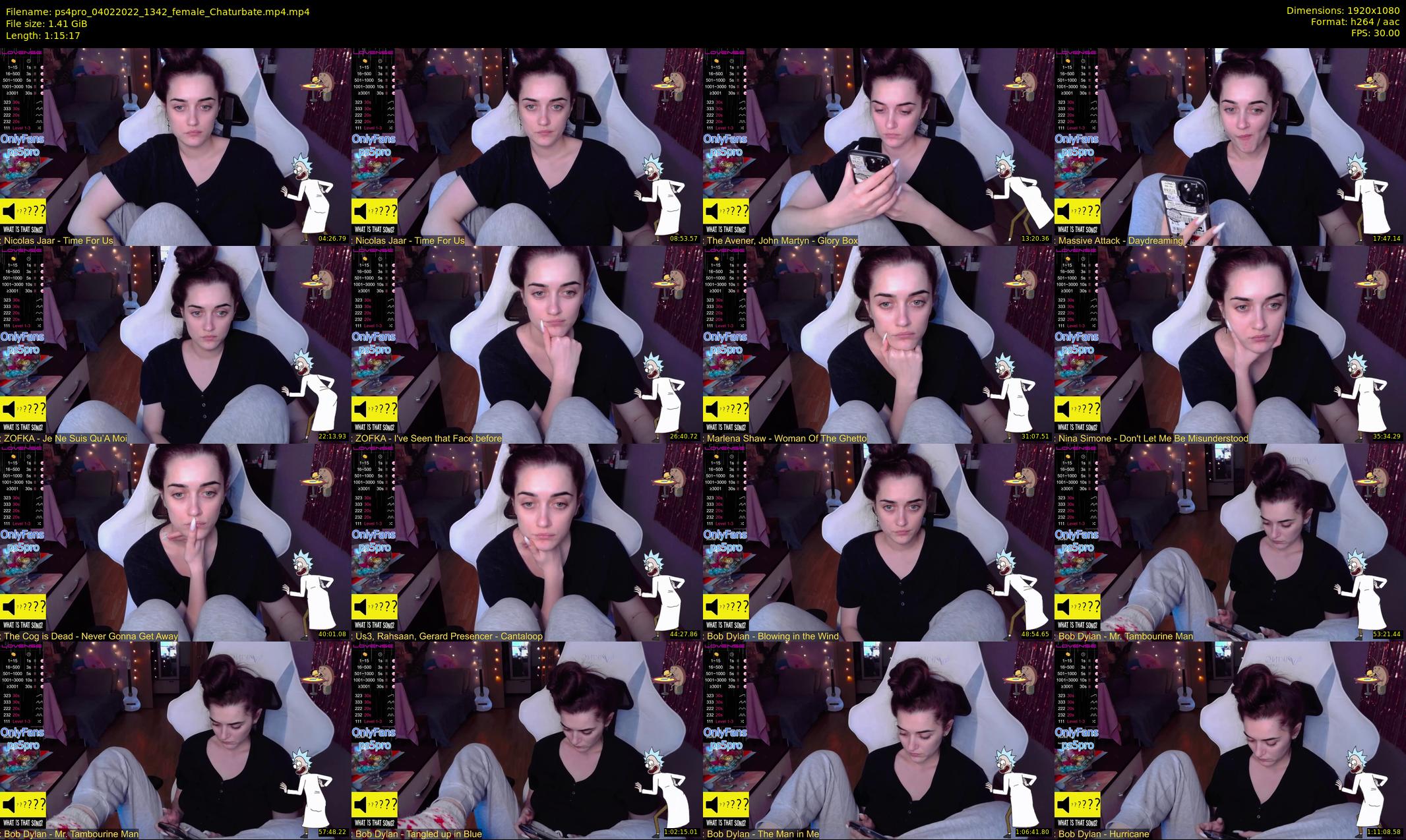 ps4pro — 76 minute Chaturbate female cam show recording, 1080p, Feb 4, 2022