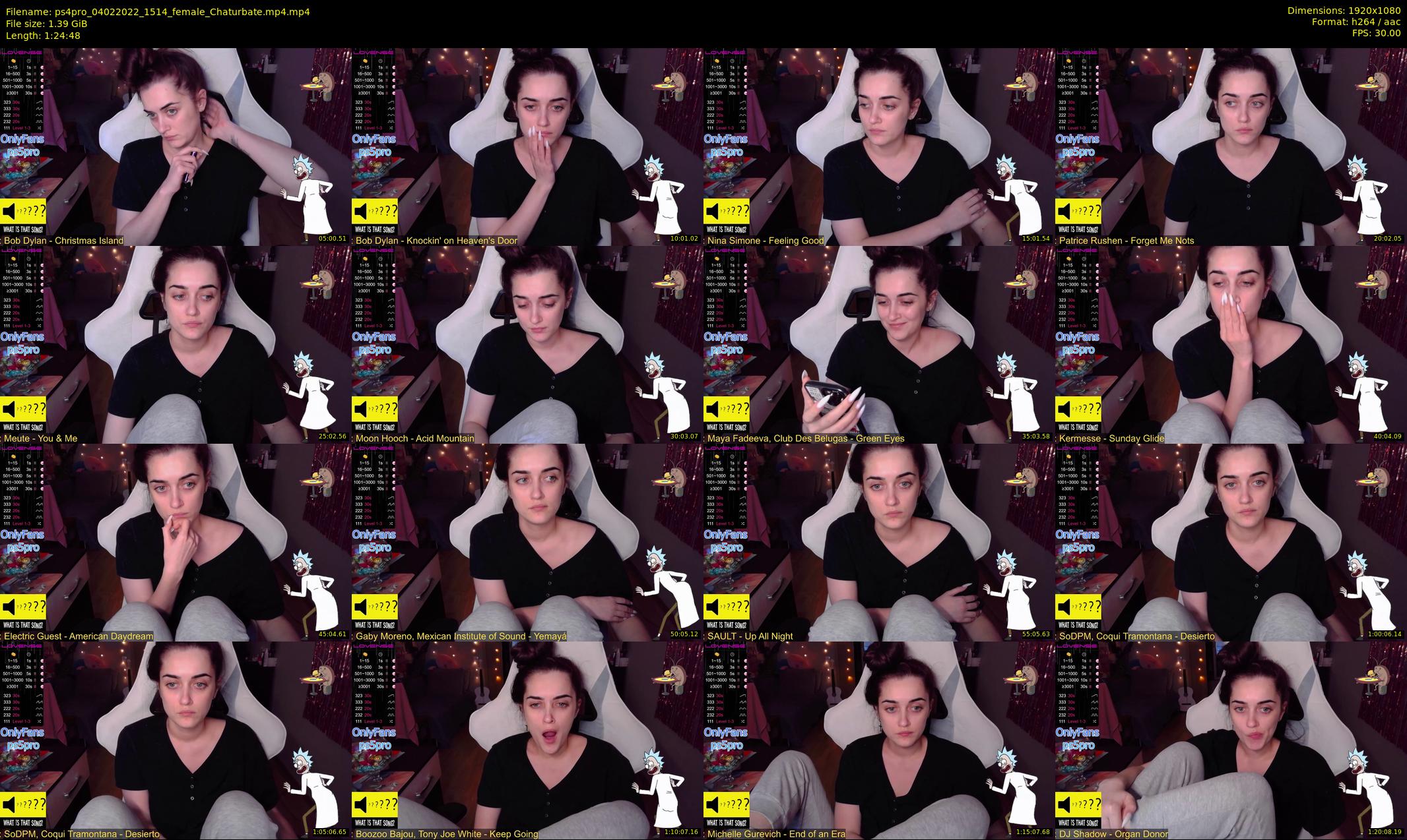 ps4pro — 85 minute Chaturbate female cam show recording, 1080p, Feb 4, 2022
