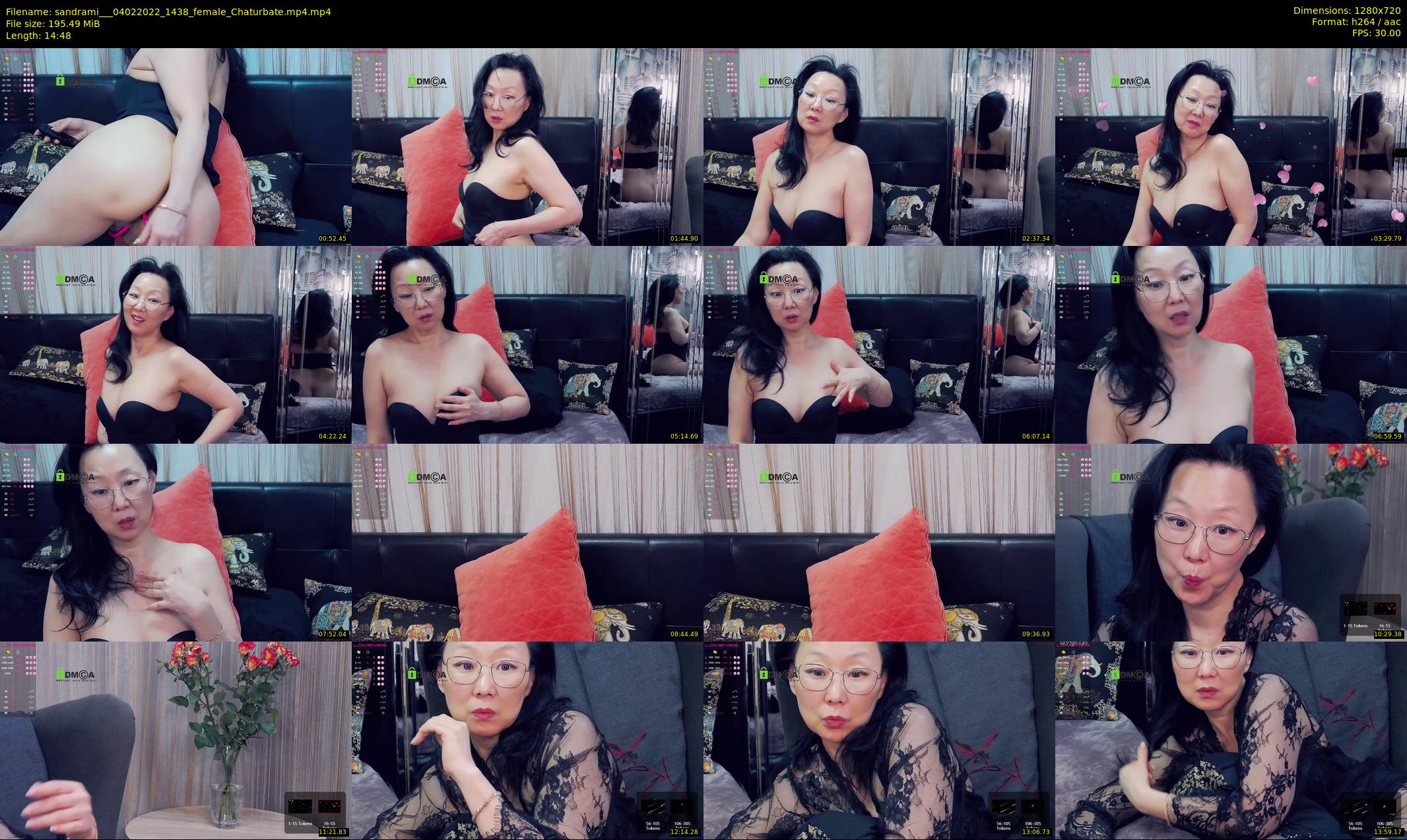sandrami__ — 15 minute Chaturbate female cam show recording, 720p, Feb 4, 2022