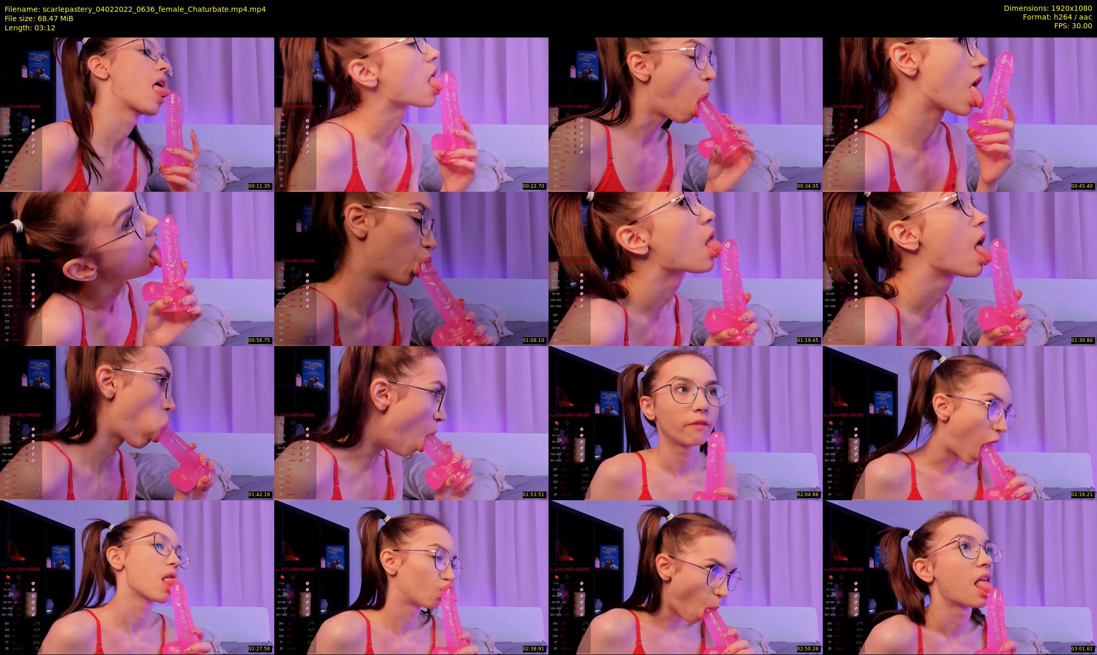 scarlepastery — 4 minute Chaturbate couple cam show recording, 1080p, Feb 4, 2022