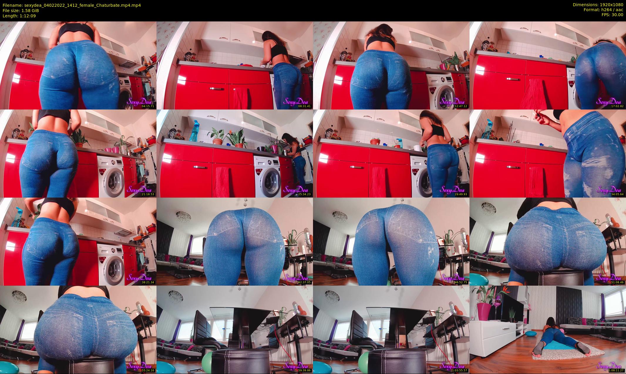 sexydea — 73 minute Chaturbate female cam show recording, 1080p, Feb 4, 2022