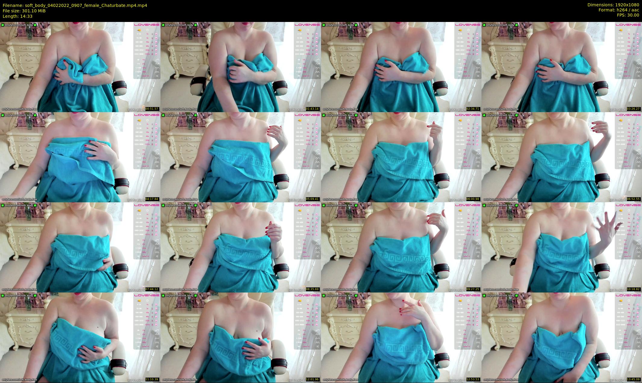 soft_body — 15 minute Chaturbate female cam show recording, 1080p, Feb 4, 2022