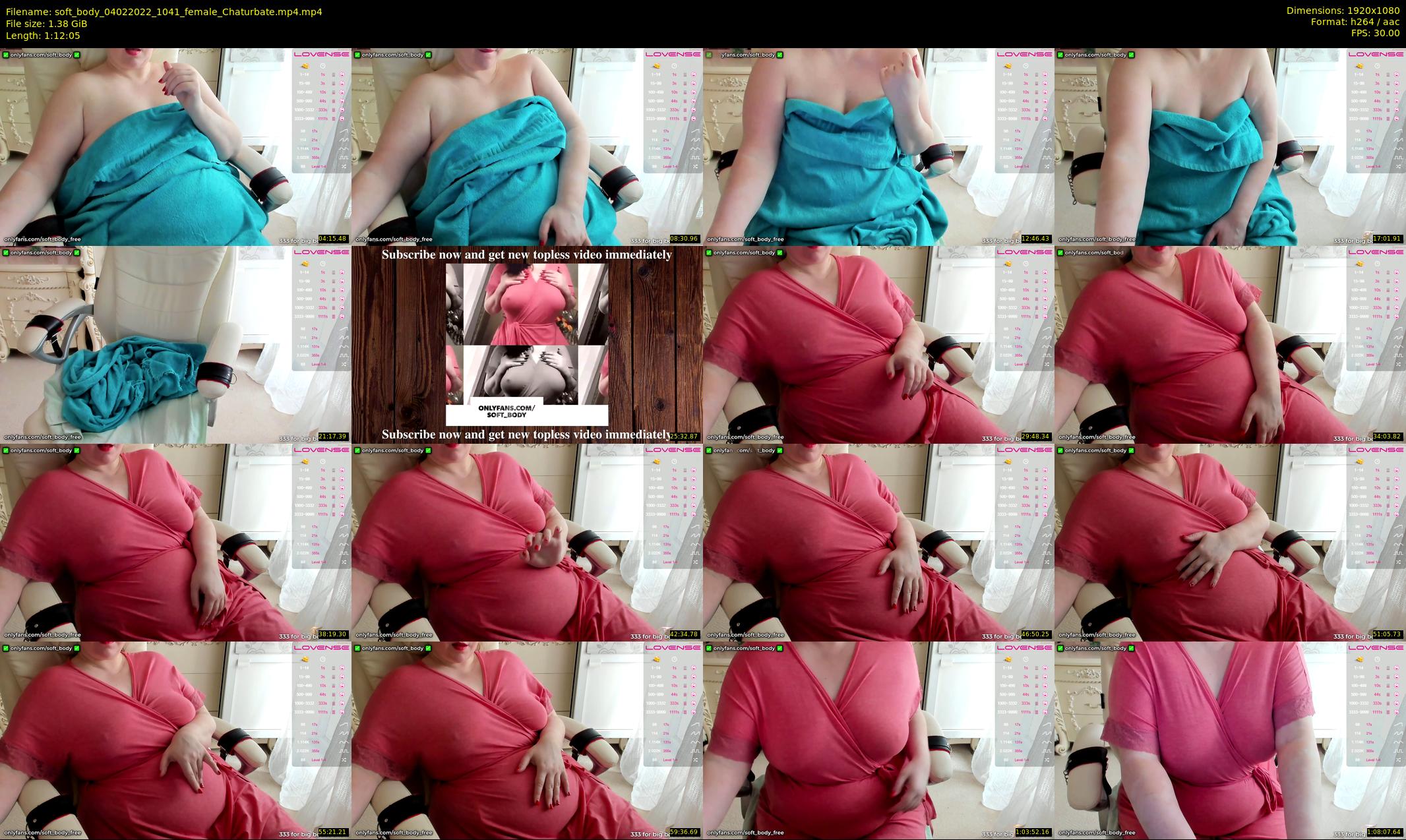 soft_body — 73 minute Chaturbate female cam show recording, 1080p, Feb 4, 2022