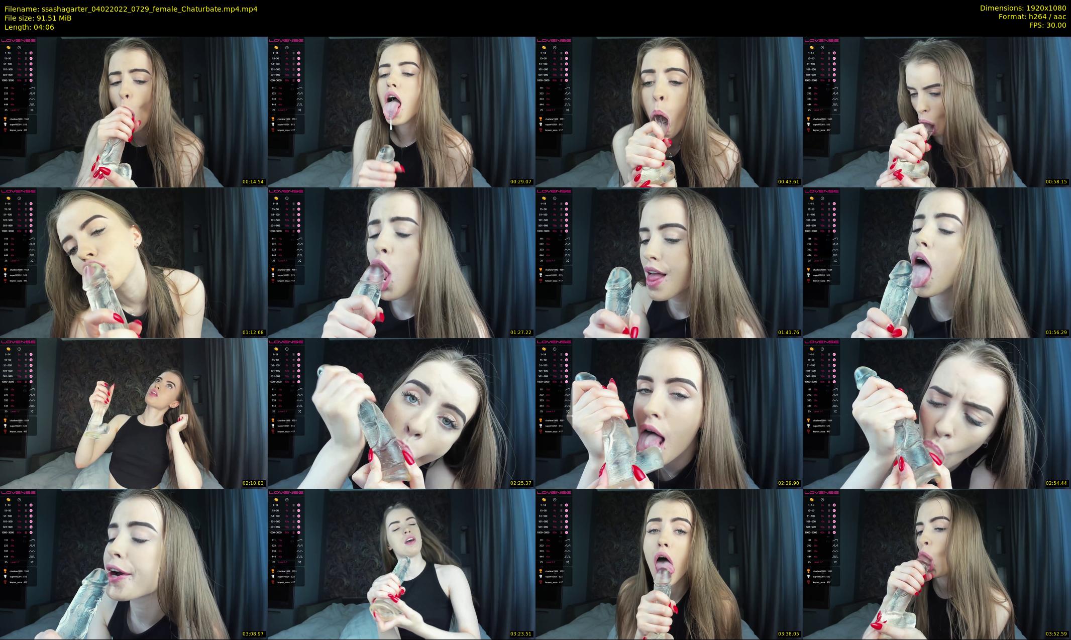 ssashagarter — 5 minute Chaturbate female cam show recording, 1080p, Feb 4, 2022