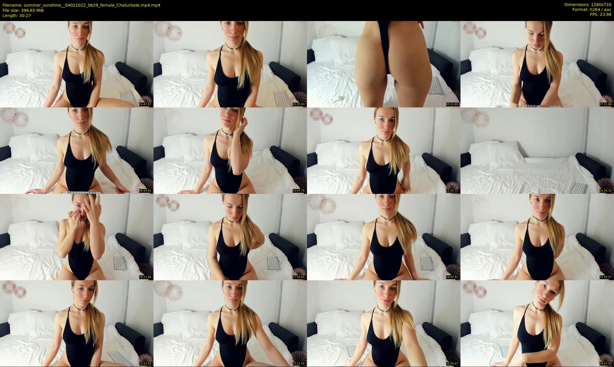 summer_sunshine_ — 31 minute Chaturbate female cam show recording, 720p, Feb 4, 2022