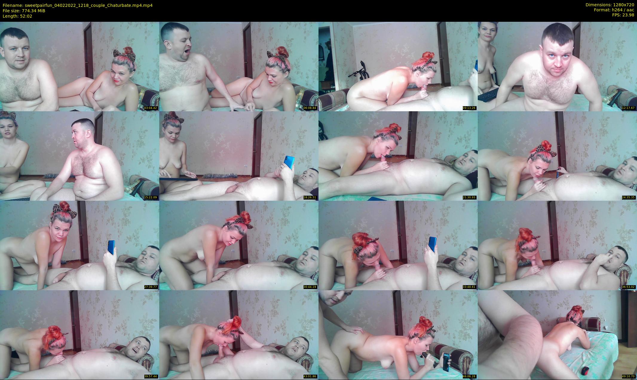 sweetpairfun — 53 minute Chaturbate couple cam show recording, 720p, Feb 4, 2022