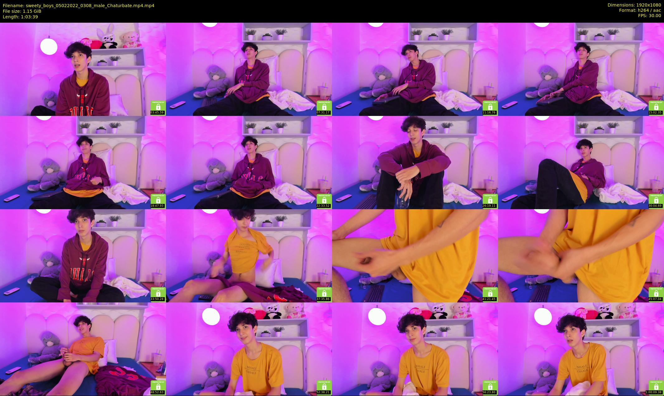 sweety_boys — 64 minute Chaturbate male cam show recording, 1080p, Feb 5, 2022