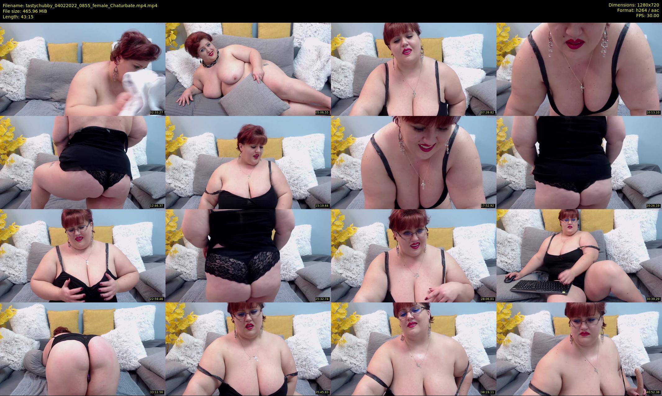 tastychubby — 44 minute Chaturbate female cam show recording, 720p, Feb 4, 2022
