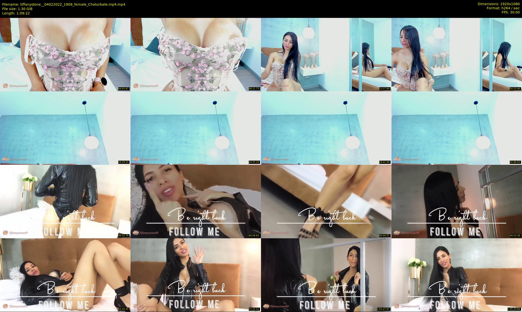tiffanystone_ — 70 minute Chaturbate female cam show recording, 1080p, Feb 4, 2022