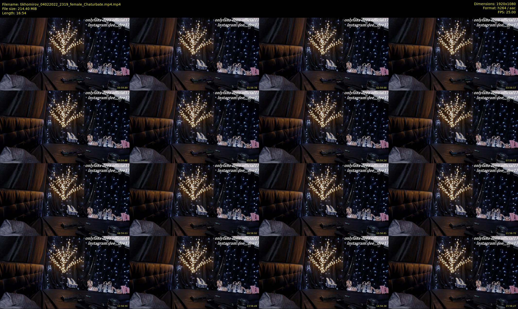 tikhomirov — 17 minute Chaturbate female cam show recording, 1080p, Feb 4, 2022