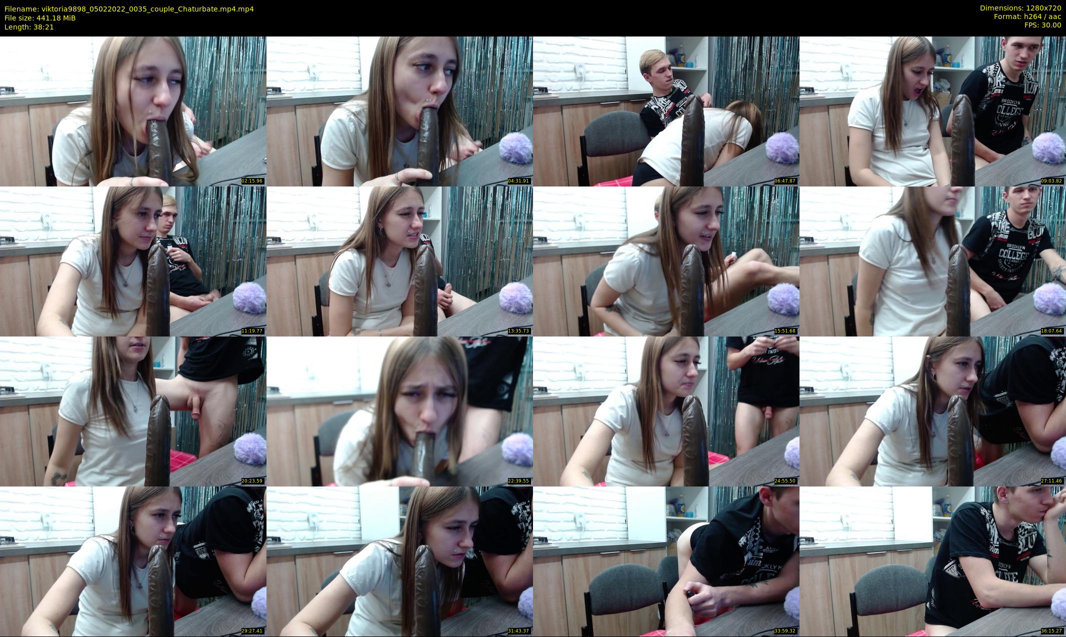 viktoria9898 — 39 minute Chaturbate couple cam show recording, 720p, Feb 5, 2022