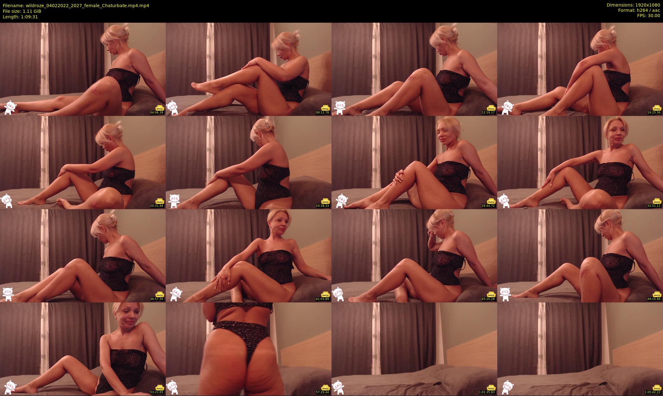 wildroze — 70 minute Chaturbate female cam show recording, 1080p, Feb 4, 2022
