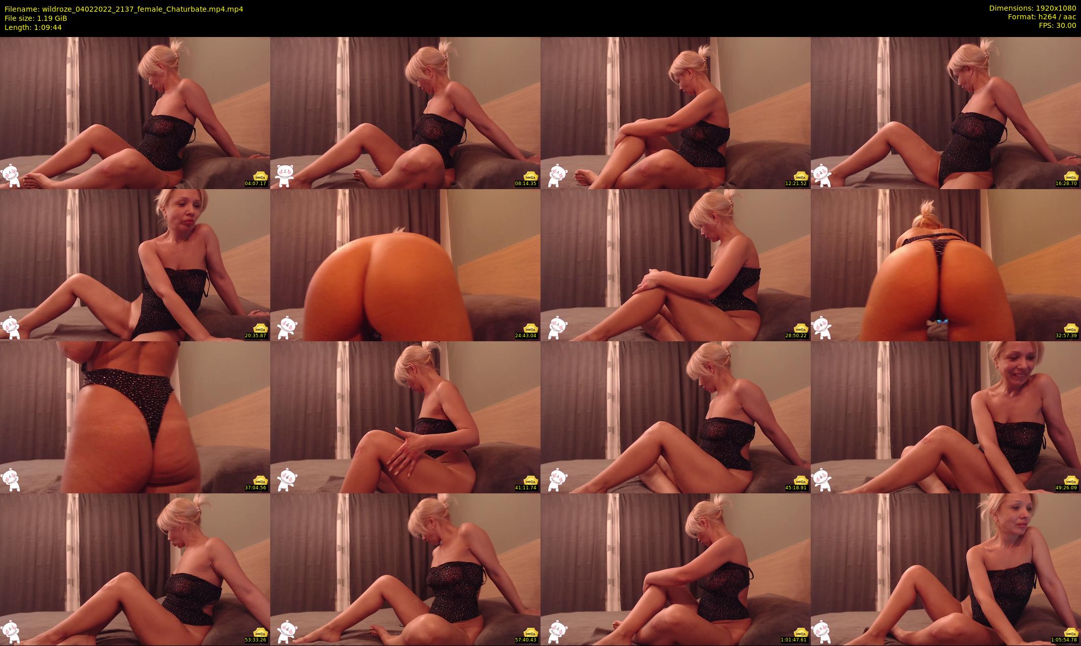 wildroze — 70 minute Chaturbate female cam show recording, 1080p, Feb 4, 2022