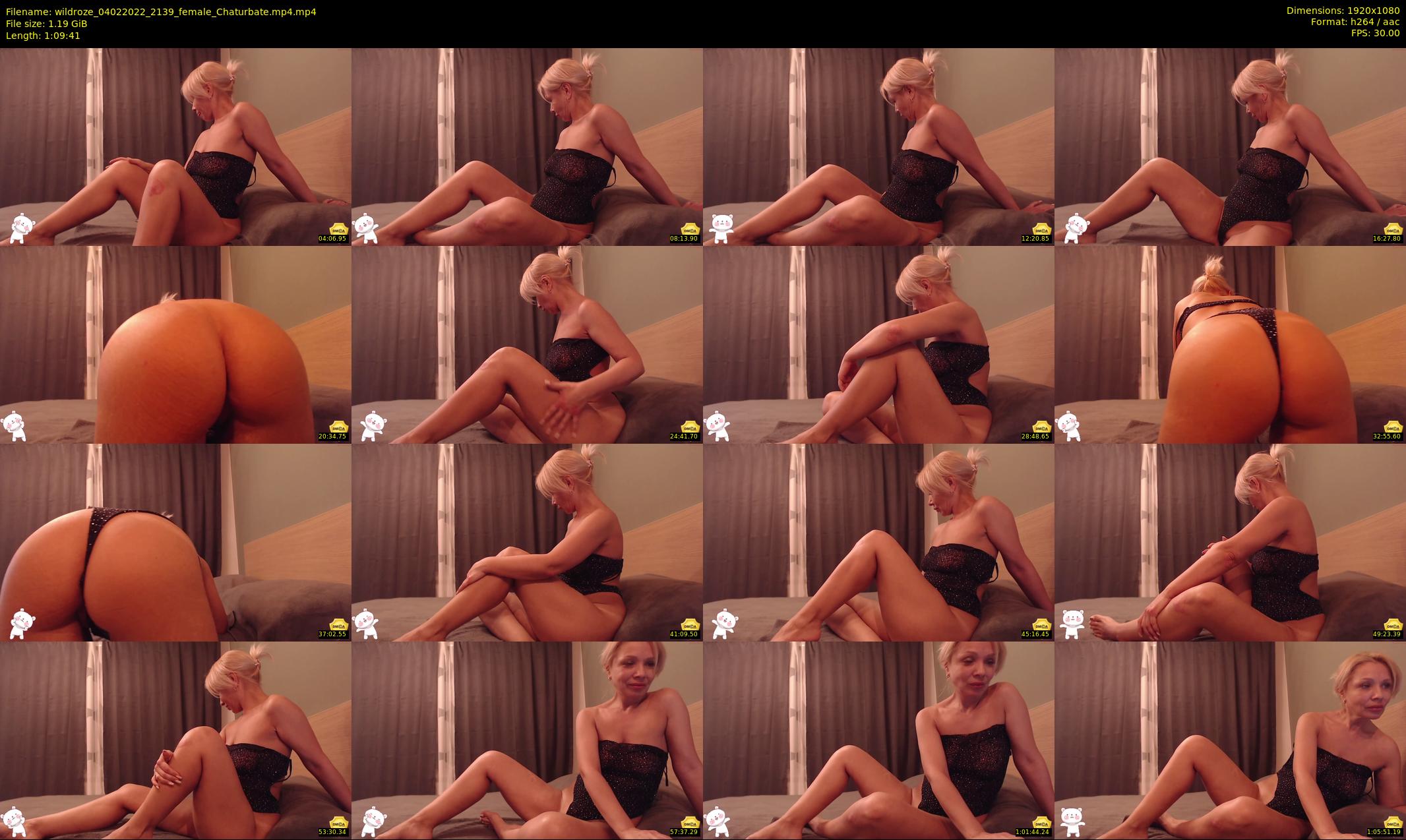 wildroze — 70 minute Chaturbate female cam show recording, 1080p, Feb 4, 2022