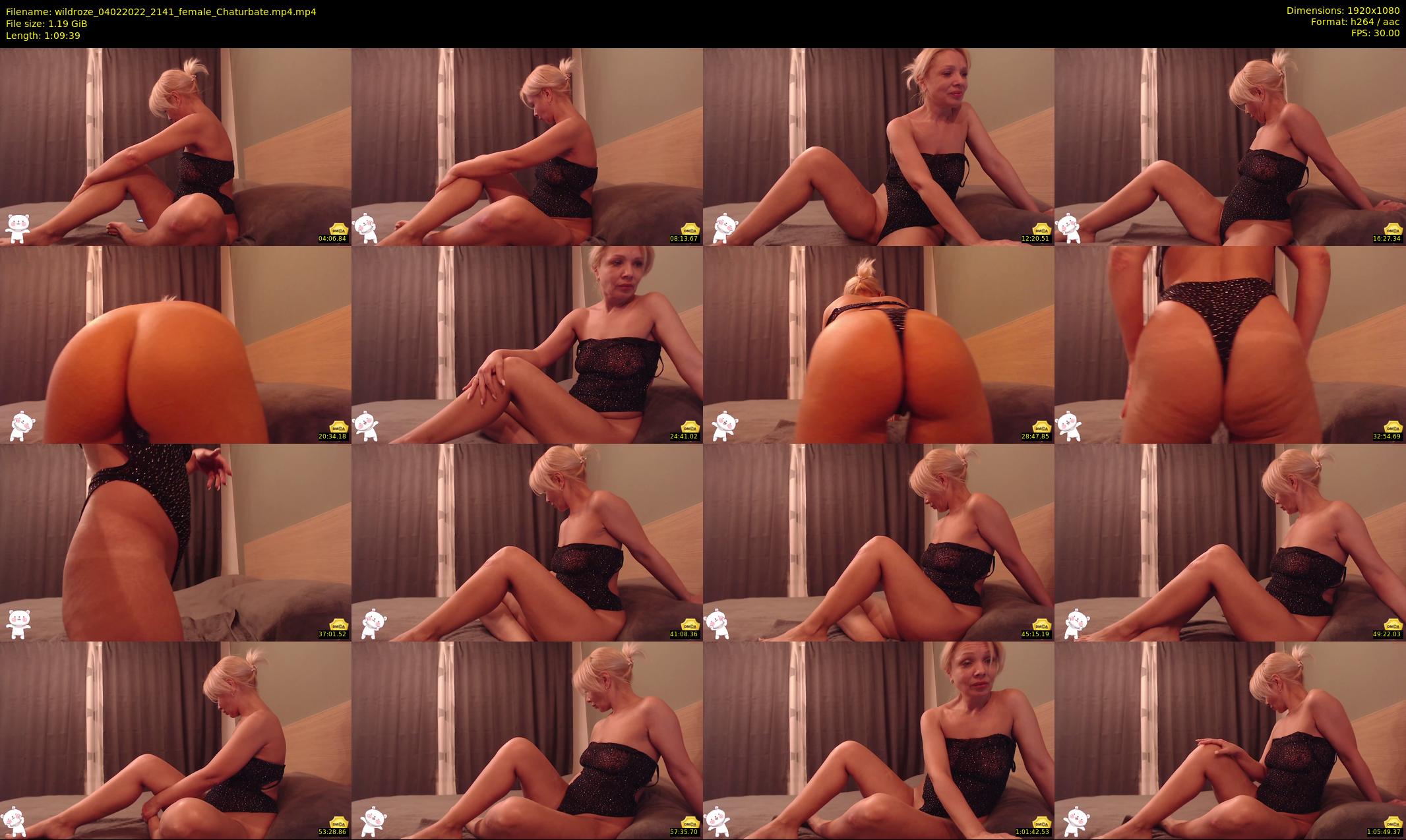wildroze — 70 minute Chaturbate female cam show recording, 1080p, Feb 4, 2022