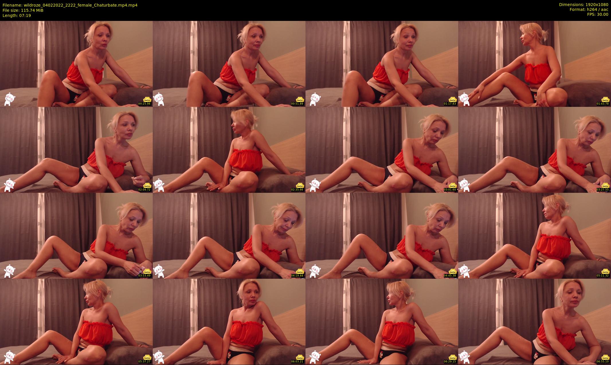 wildroze — 8 minute Chaturbate female cam show recording, 1080p, Feb 4, 2022