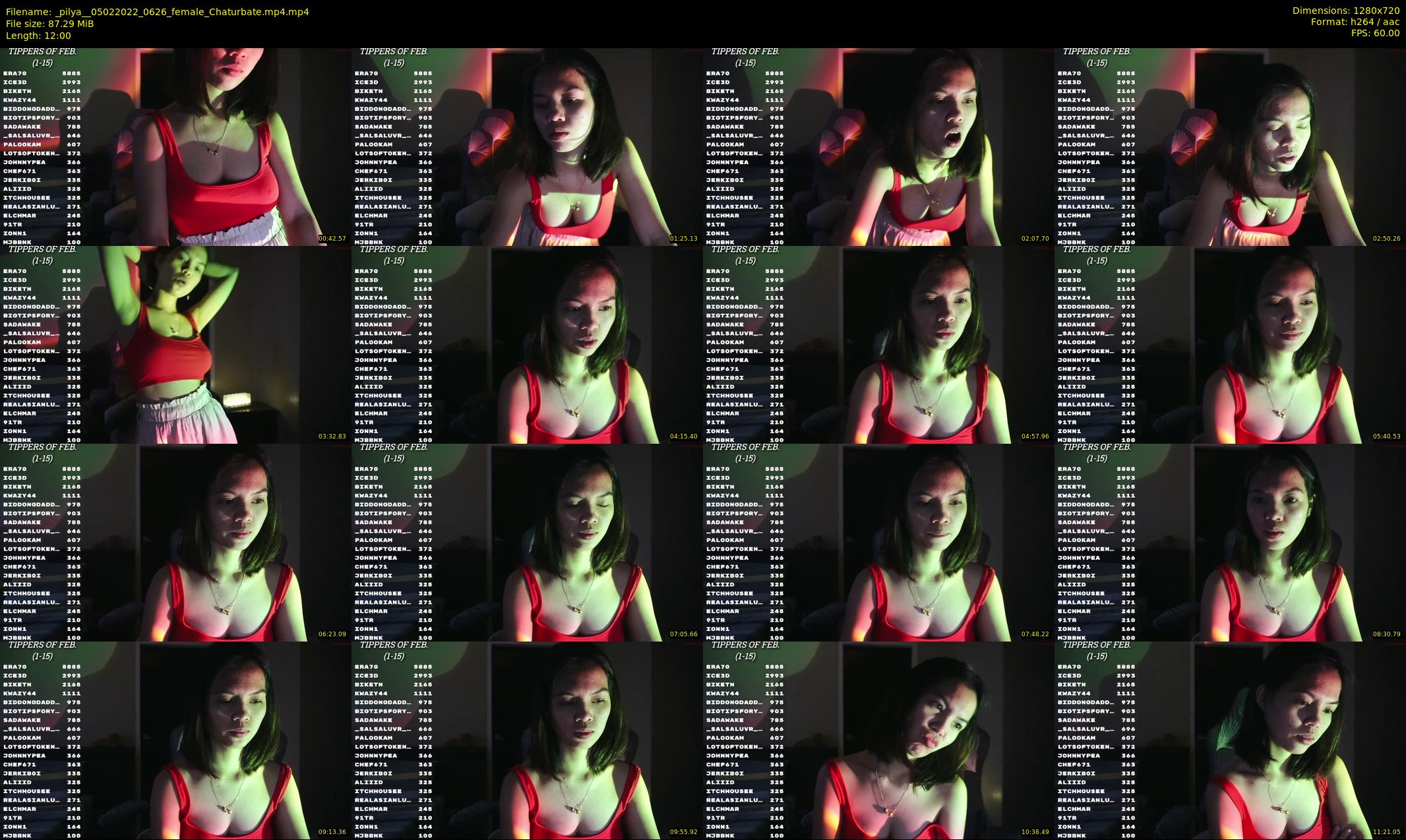 _pilya_ — 12 minute Chaturbate female cam show recording, 720p, Feb 5, 2022