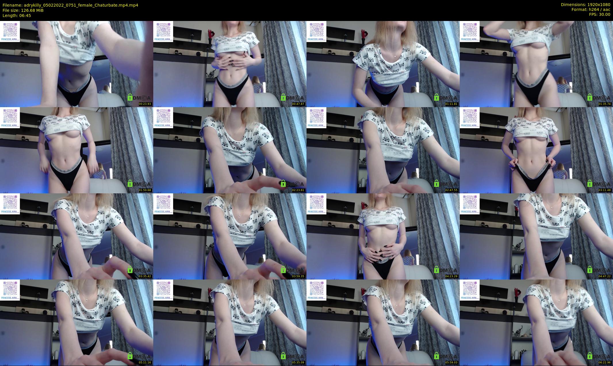adrykilly — 7 minute Chaturbate female cam show recording, 1080p, Feb 5, 2022