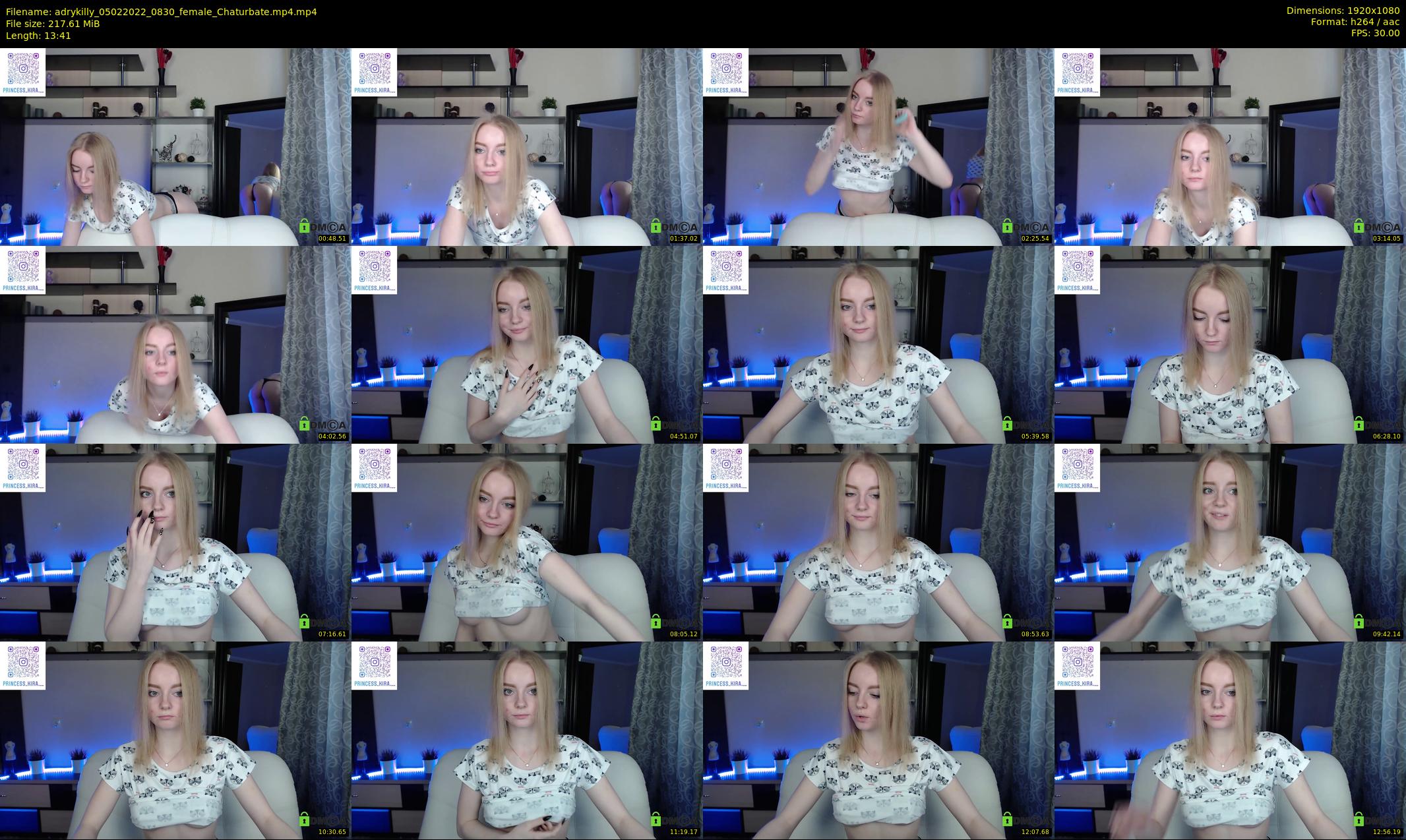 adrykilly — 14 minute Chaturbate female cam show recording, 1080p, Feb 5, 2022