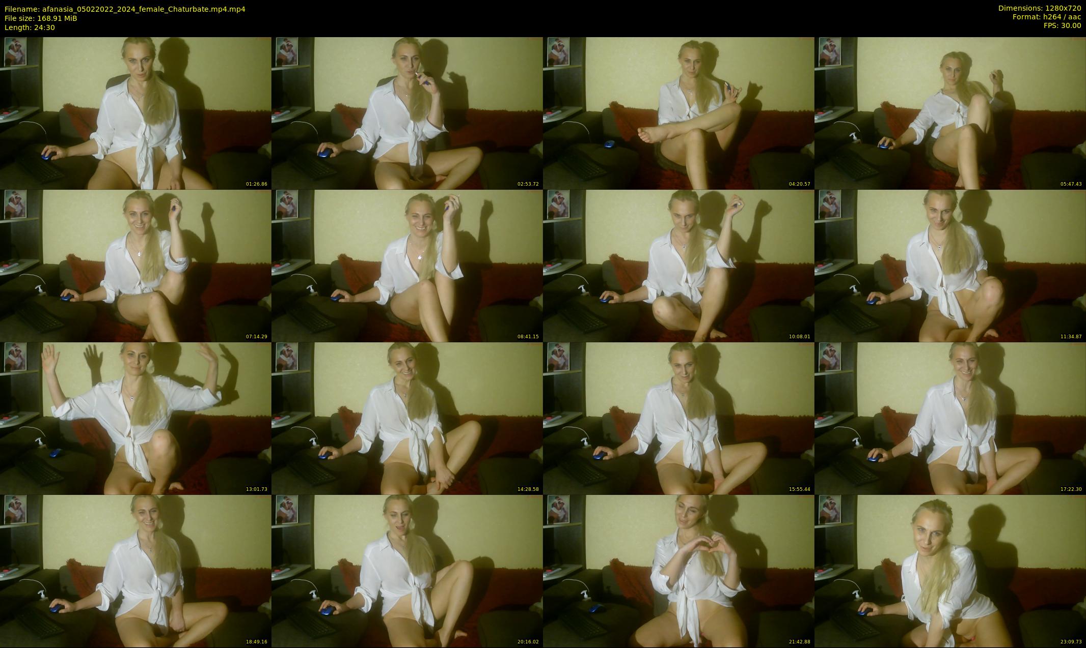 afanasia — 25 minute Chaturbate female cam show recording, 720p, Feb 5, 2022