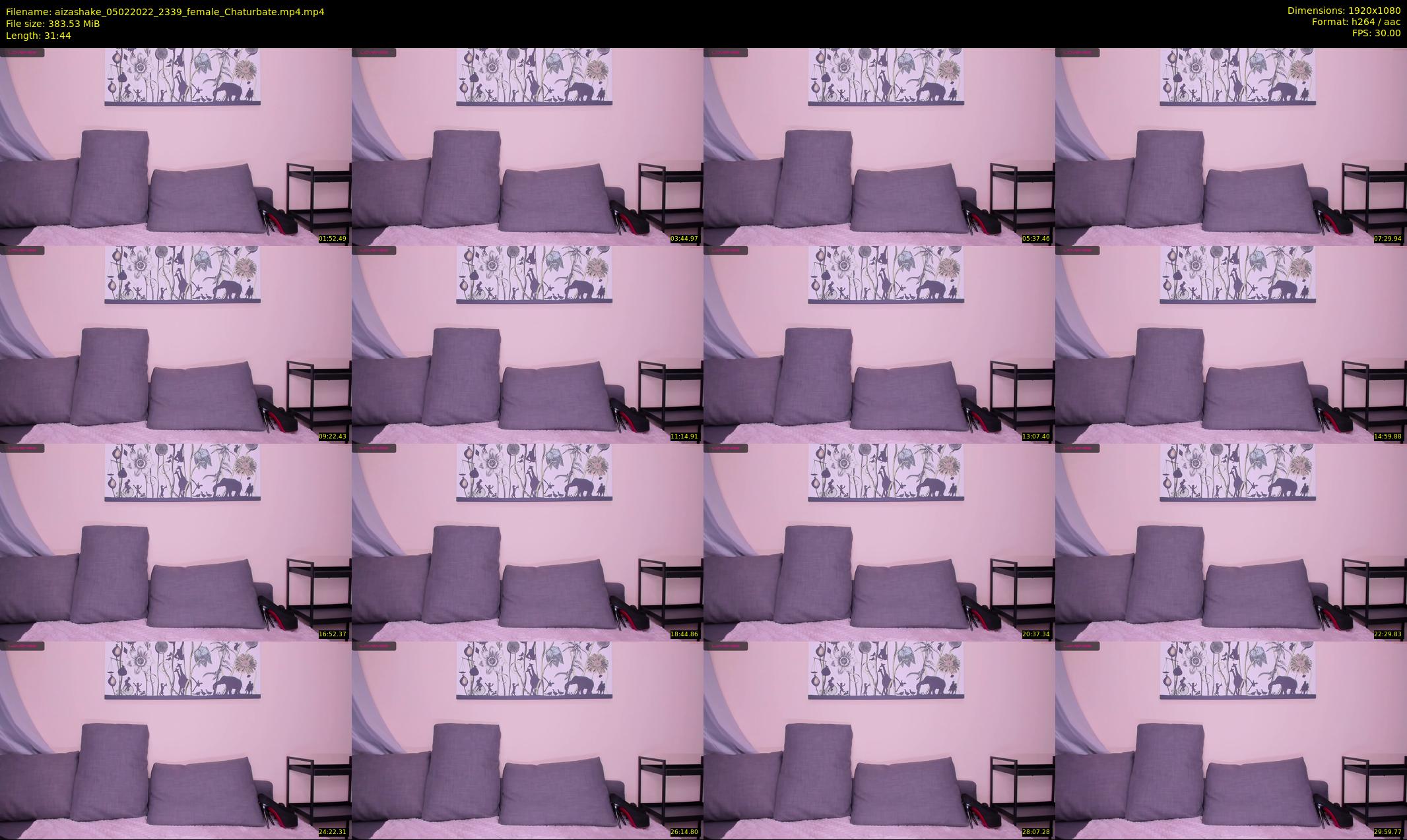 aizashake — 32 minute Chaturbate female cam show recording, 1080p, Feb 5, 2022
