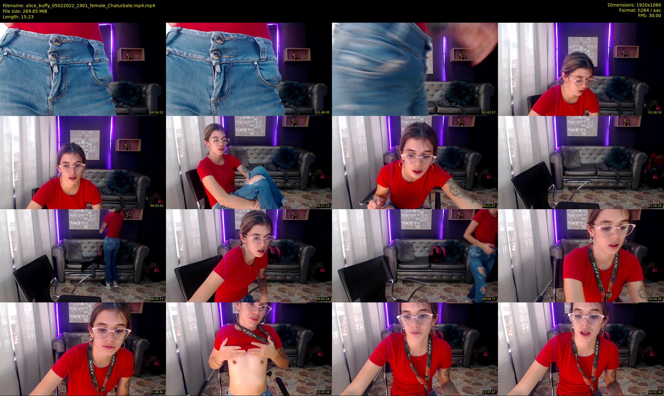 alice_buffy — 16 minute Chaturbate female cam show recording, 1080p, Feb 5, 2022