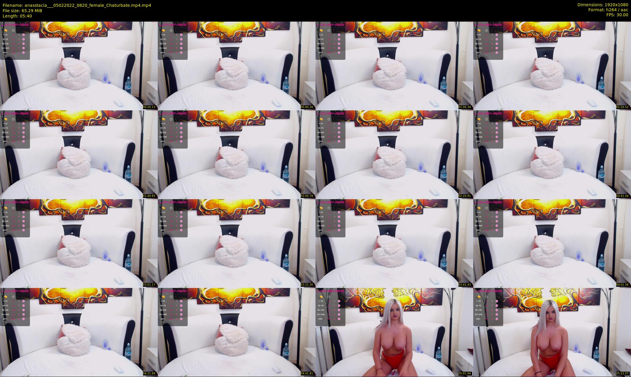 anasstacia__ — 6 minute Chaturbate female cam show recording, 1080p, Feb 5, 2022