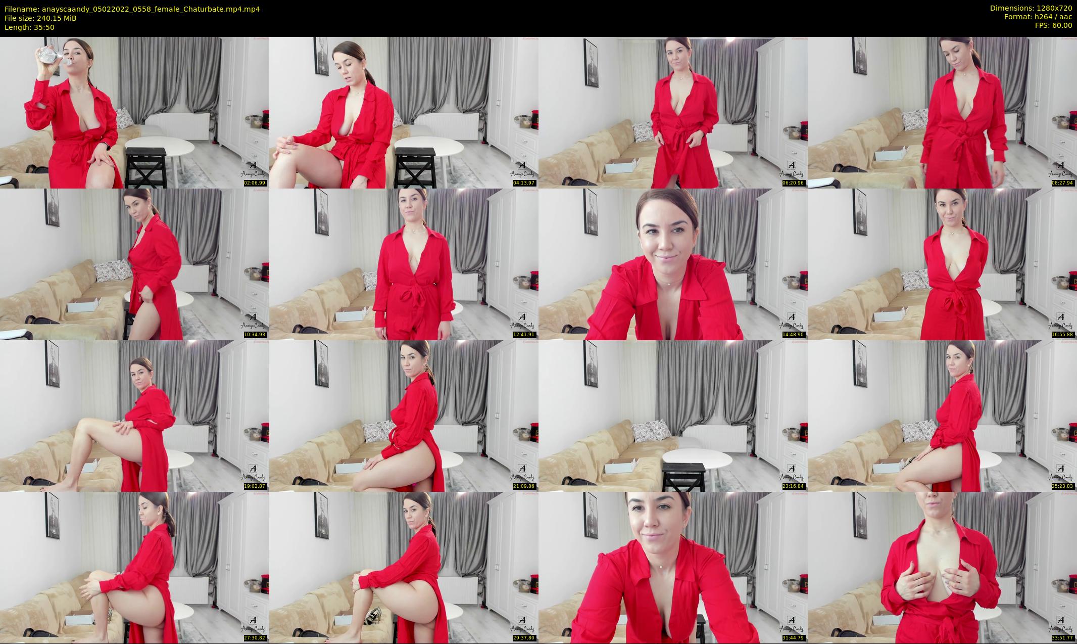 anayscaandy — 36 minute Chaturbate female cam show recording, 720p, Feb 5, 2022
