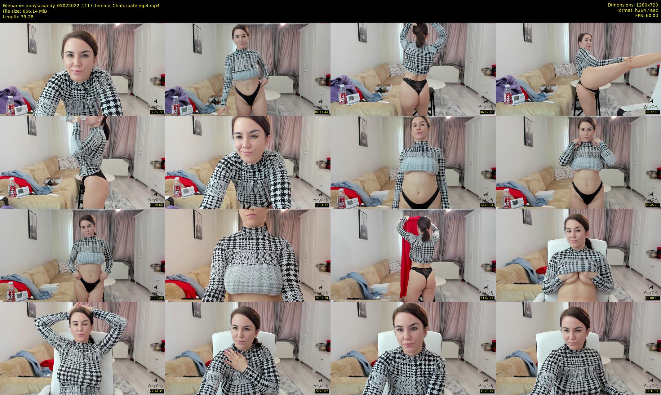 anayscaandy — 36 minute Chaturbate female cam show recording, 720p, Feb 5, 2022