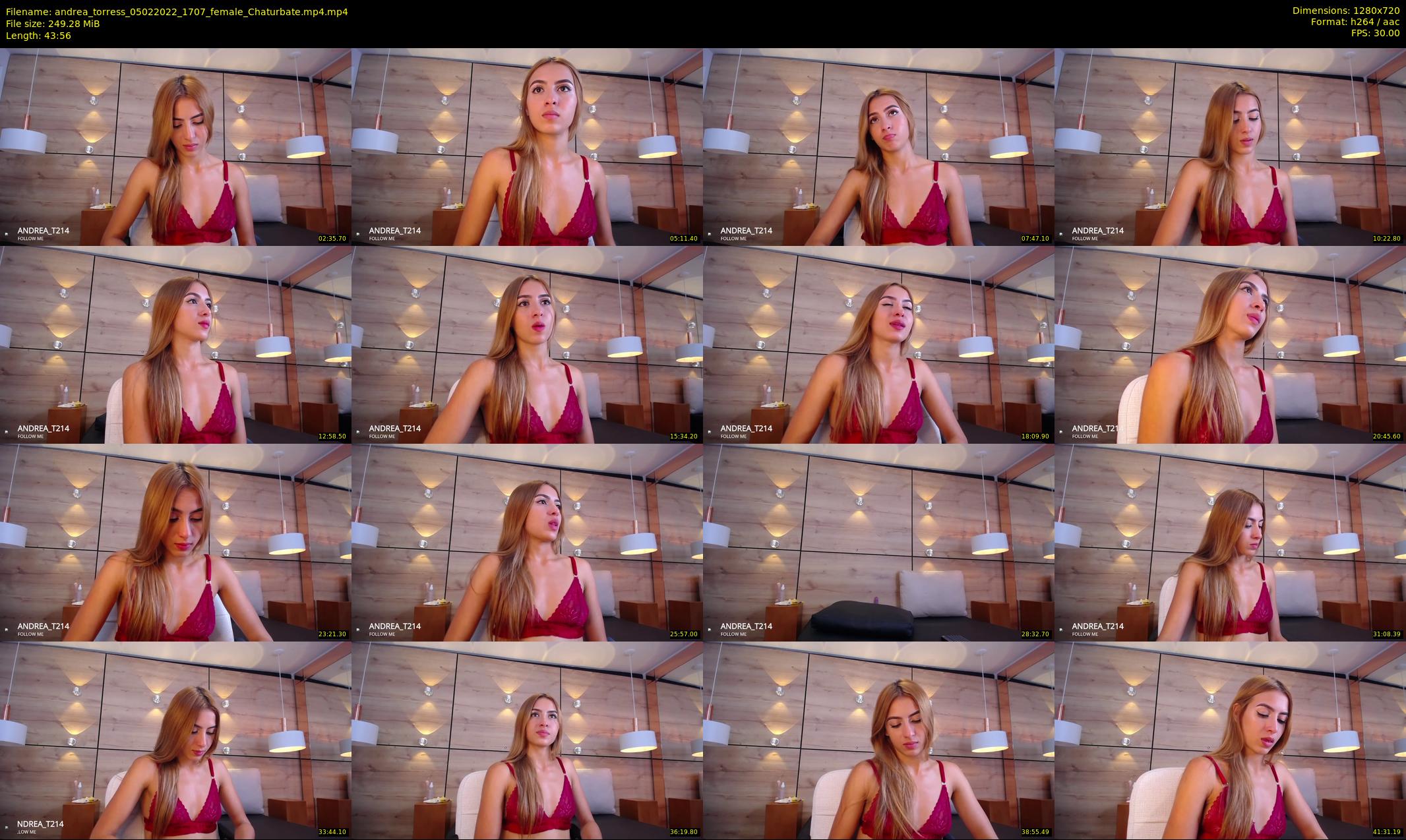 andrea_torress — 44 minute Chaturbate female cam show recording, 720p, Feb 5, 2022