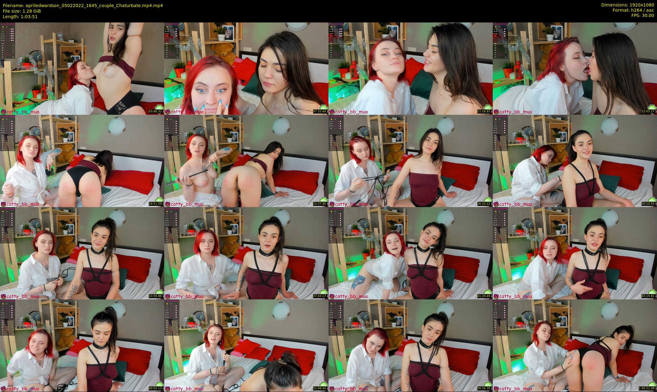apriledwardson — 64 minute Chaturbate couple cam show recording, 1080p, Feb 5, 2022