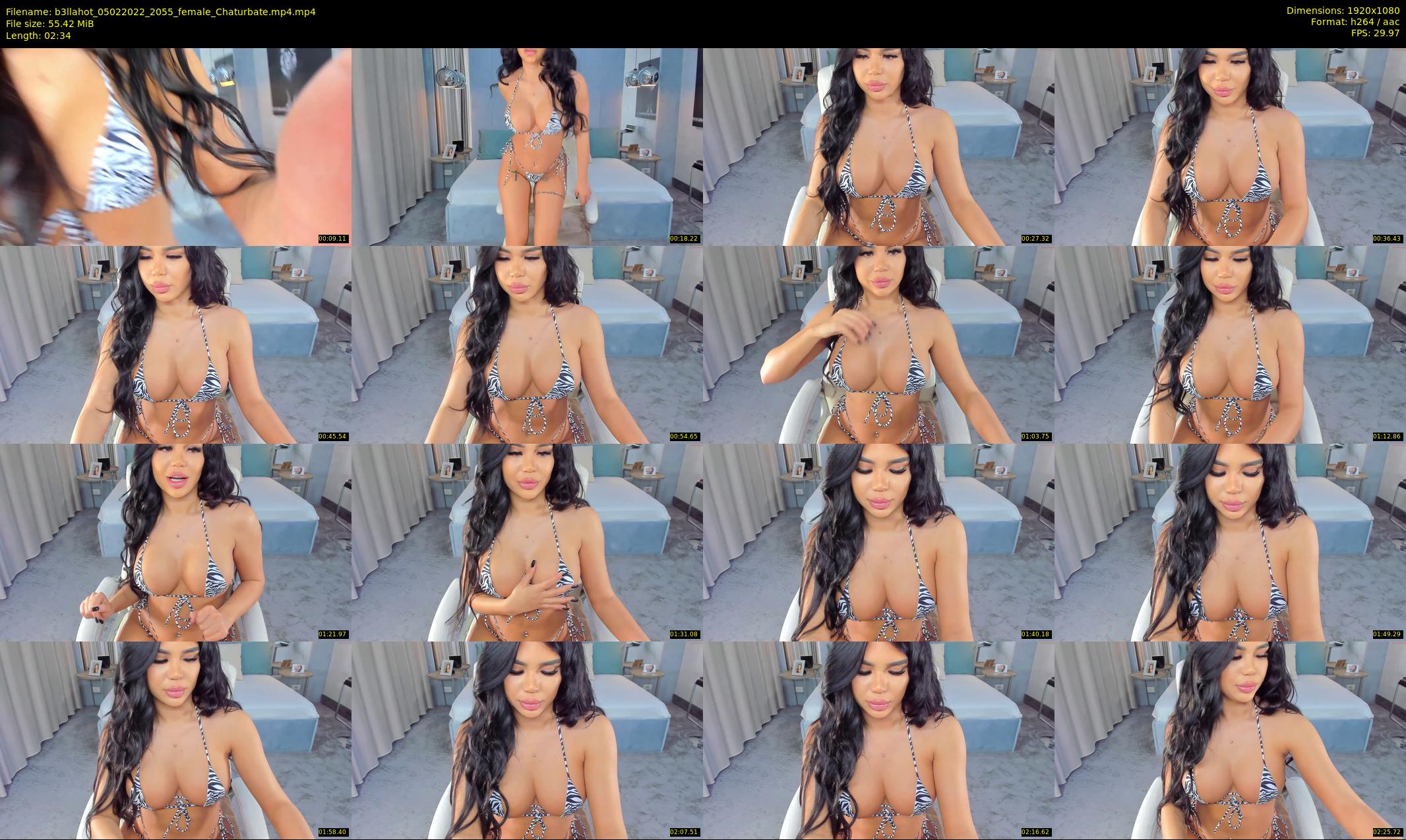 b3llahot — 3 minute Chaturbate female cam show recording, 1080p, Feb 5, 2022
