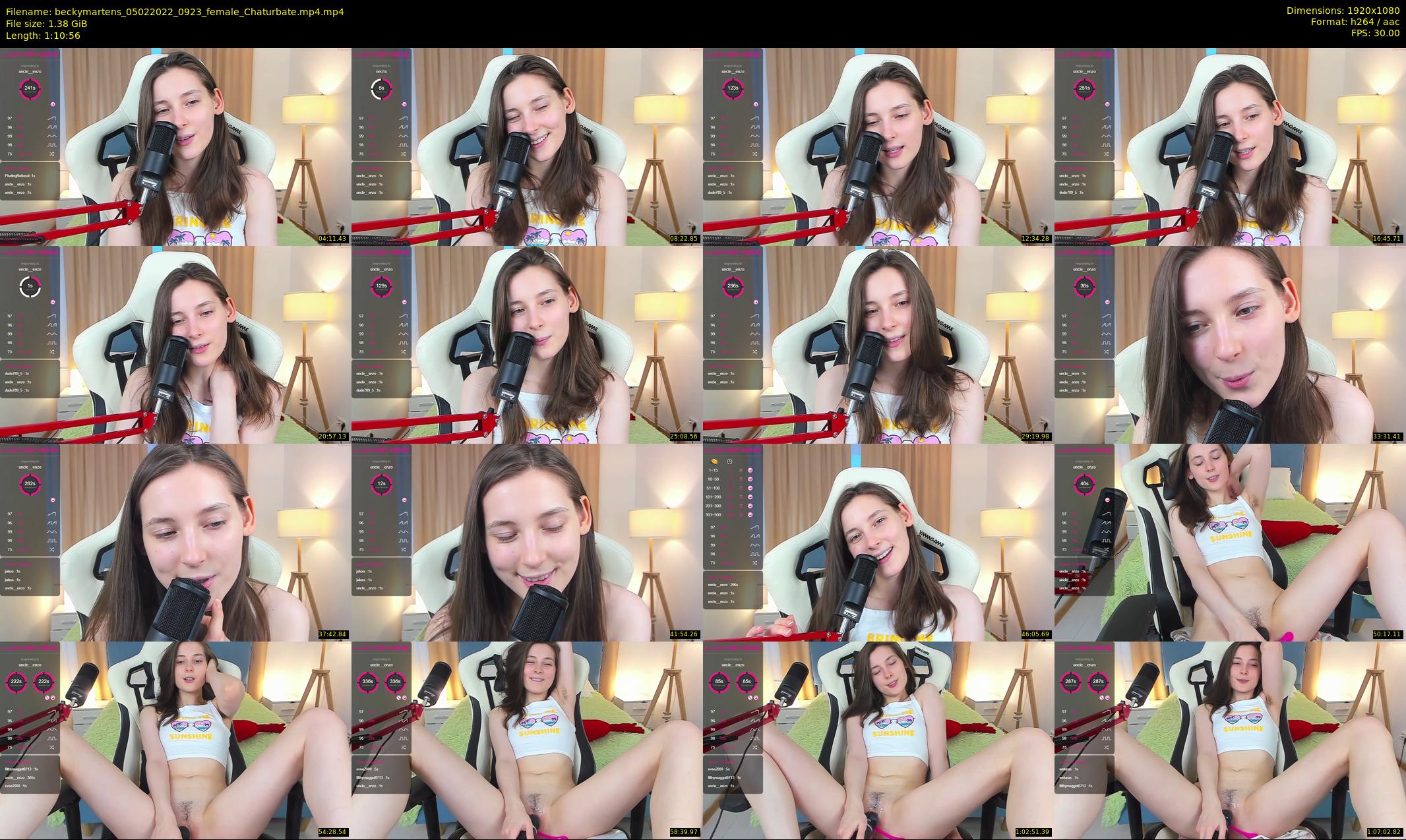 beckymartens — 71 minute Chaturbate female cam show recording, 1080p, Feb 5, 2022