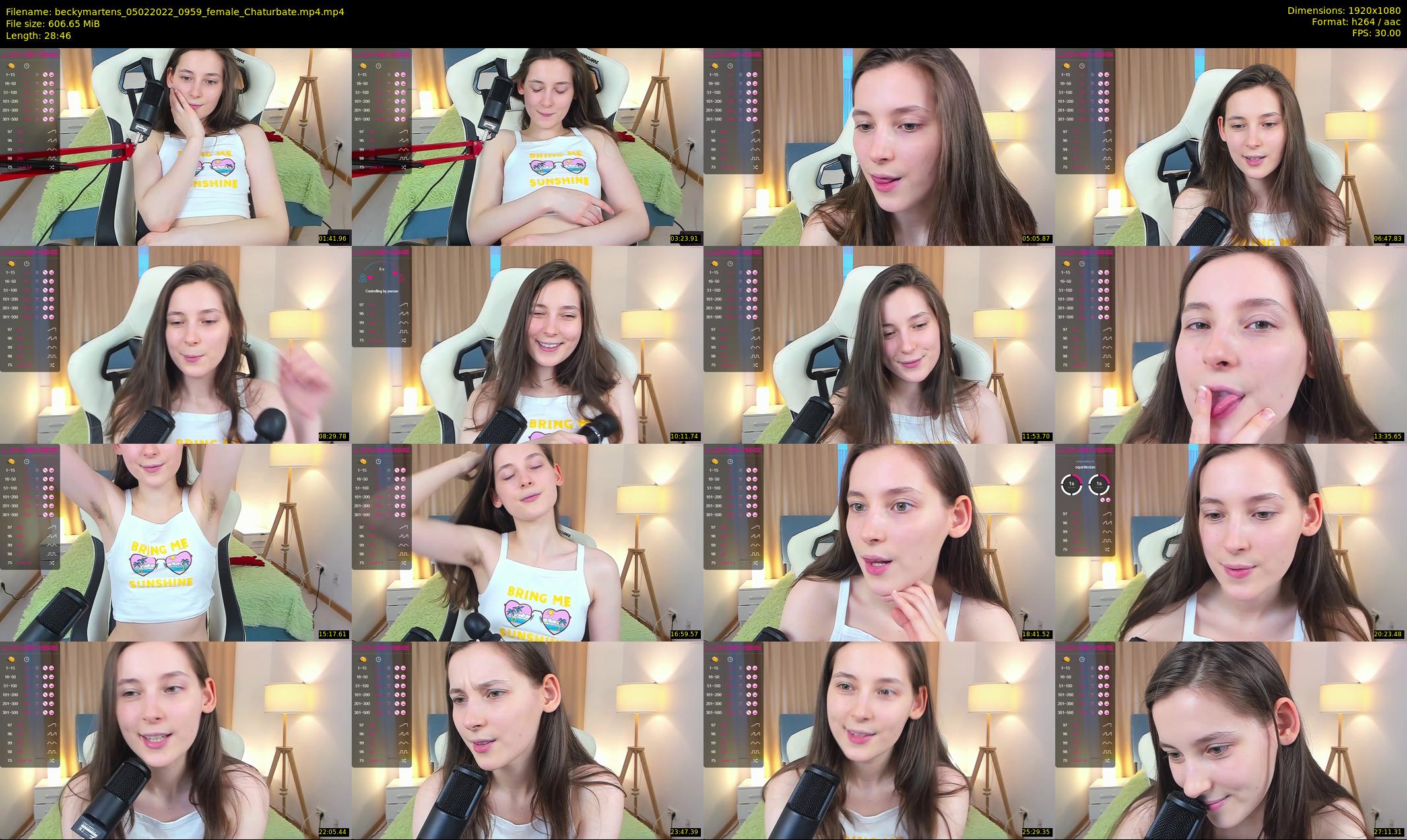 beckymartens — 29 minute Chaturbate female cam show recording, 1080p, Feb 5, 2022