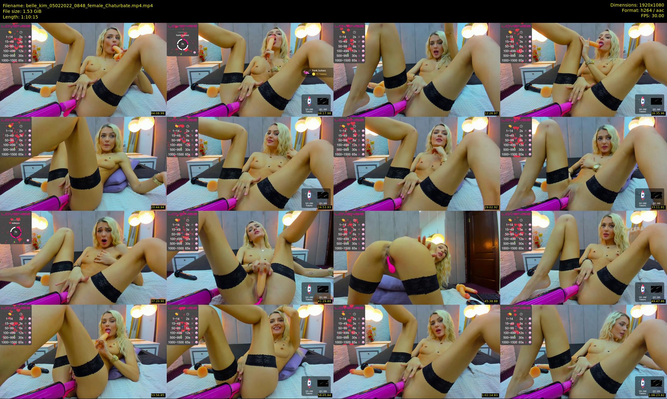 belle_kim — 71 minute Chaturbate female cam show recording, 1080p, Feb 5, 2022