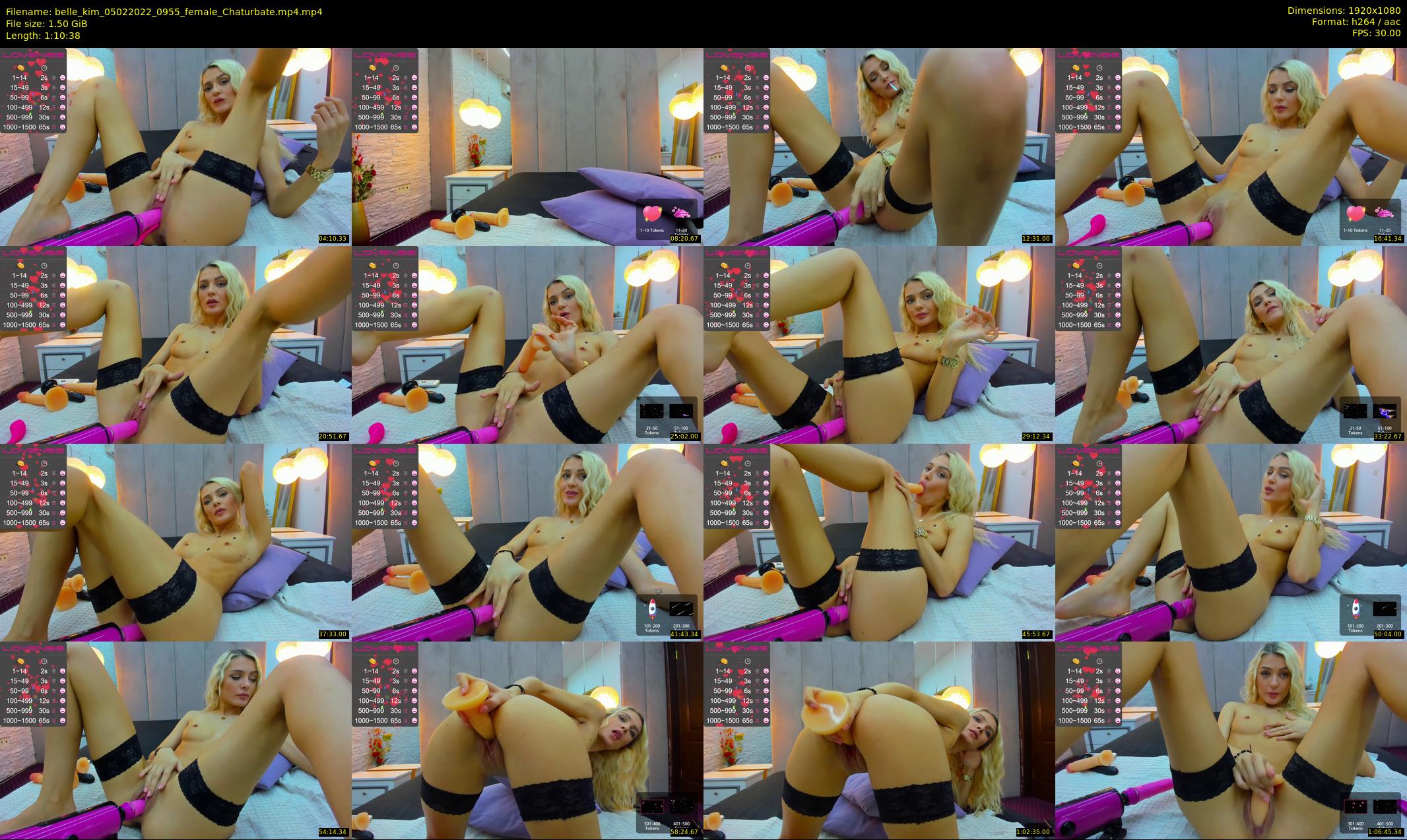 belle_kim — 71 minute Chaturbate female cam show recording, 1080p, Feb 5, 2022