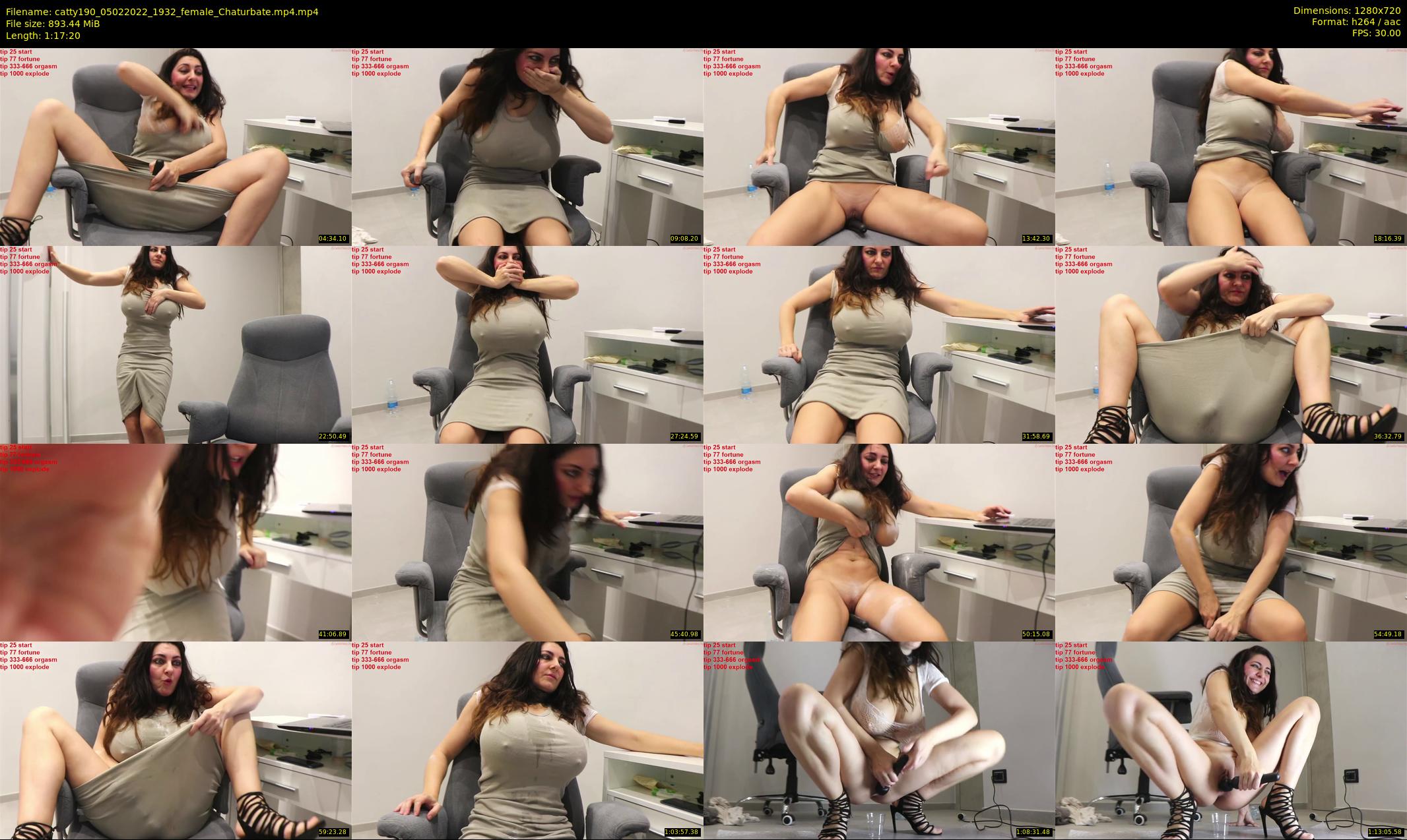 catty190 — 78 minute Chaturbate female cam show recording, 720p, Feb 5, 2022