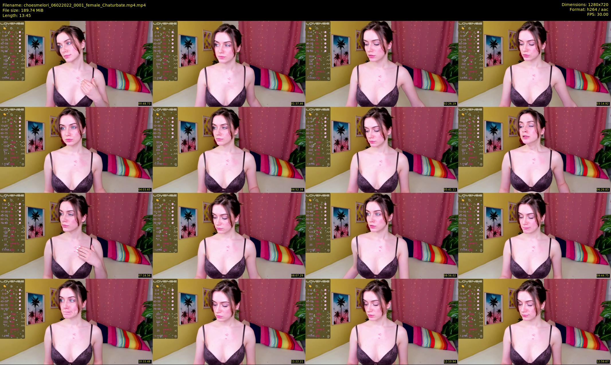 choesmelori — 14 minute Chaturbate couple cam show recording, 720p, Feb 6, 2022