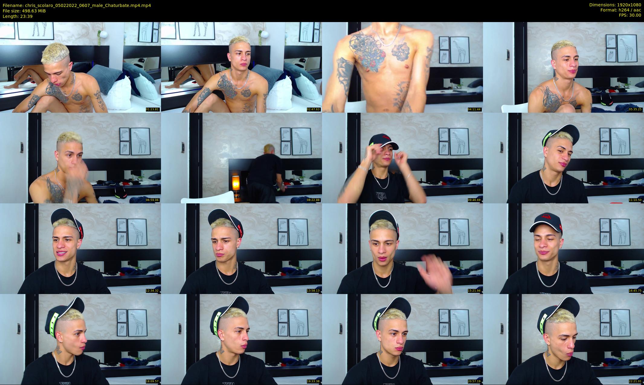 chris_scolaro — 24 minute Chaturbate male cam show recording, 1080p, Feb 5, 2022